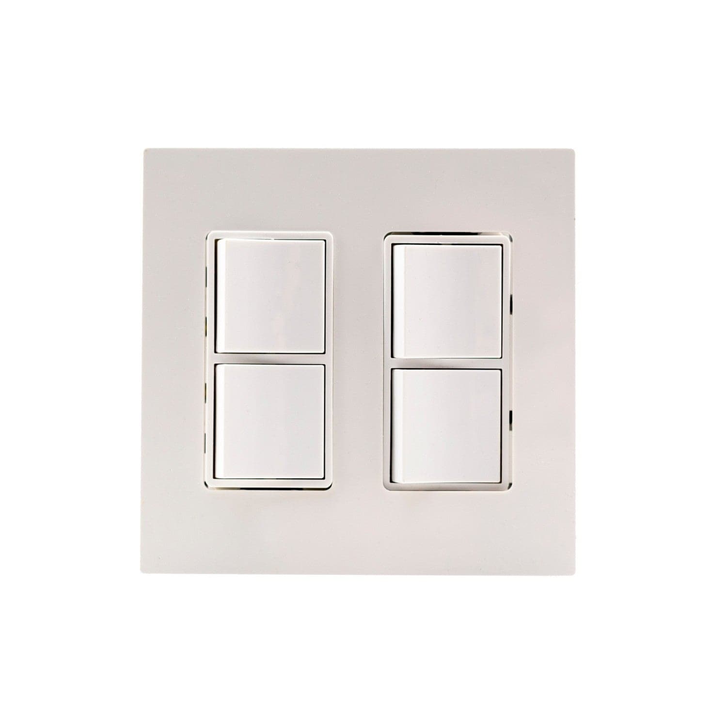 Eurofase - EFDWPW - Dual Duplex Switch Wall Plate And Gang Box - White