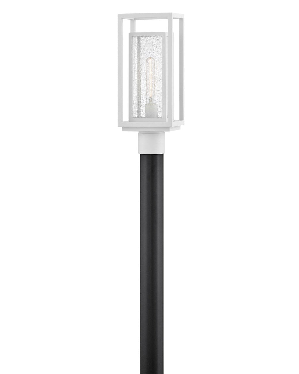 Hinkley - 1001TW - LED Post Mount - Republic - Textured White