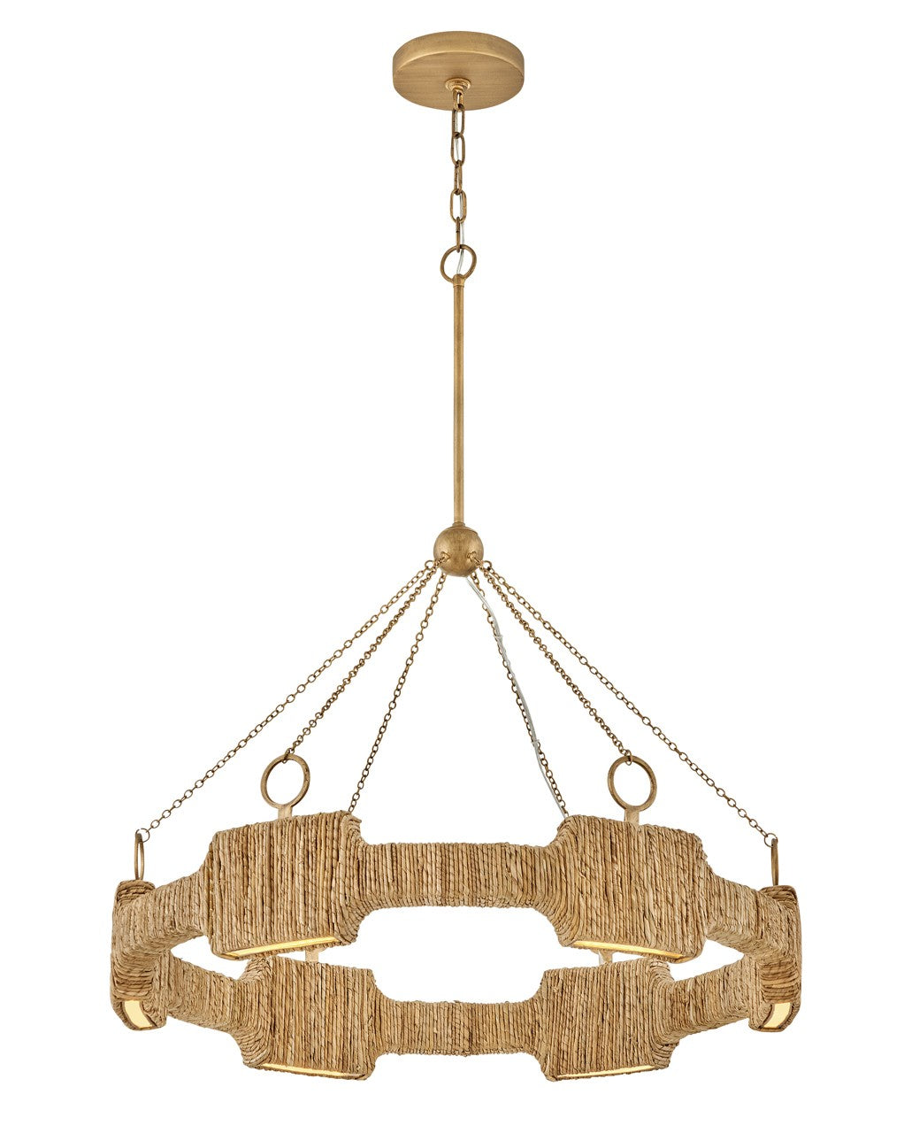 Hinkley - 34106BNG - LED Chandelier - Raffi - Burnished Gold