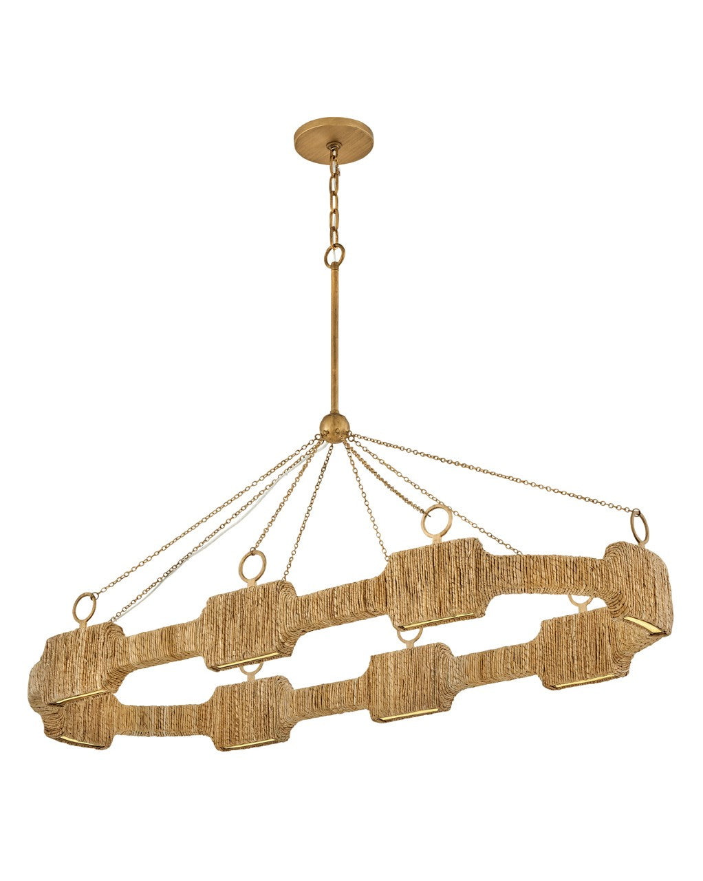 Hinkley - 34107BNG - LED Linear Pendant - Raffi - Burnished Gold