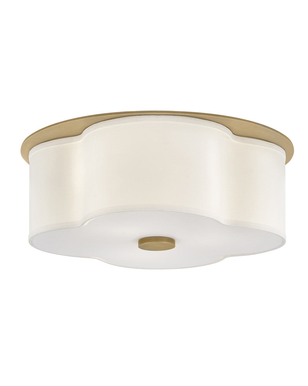 Hinkley - 46443HB - LED Flush Mount - Delaney - Heritage Brass