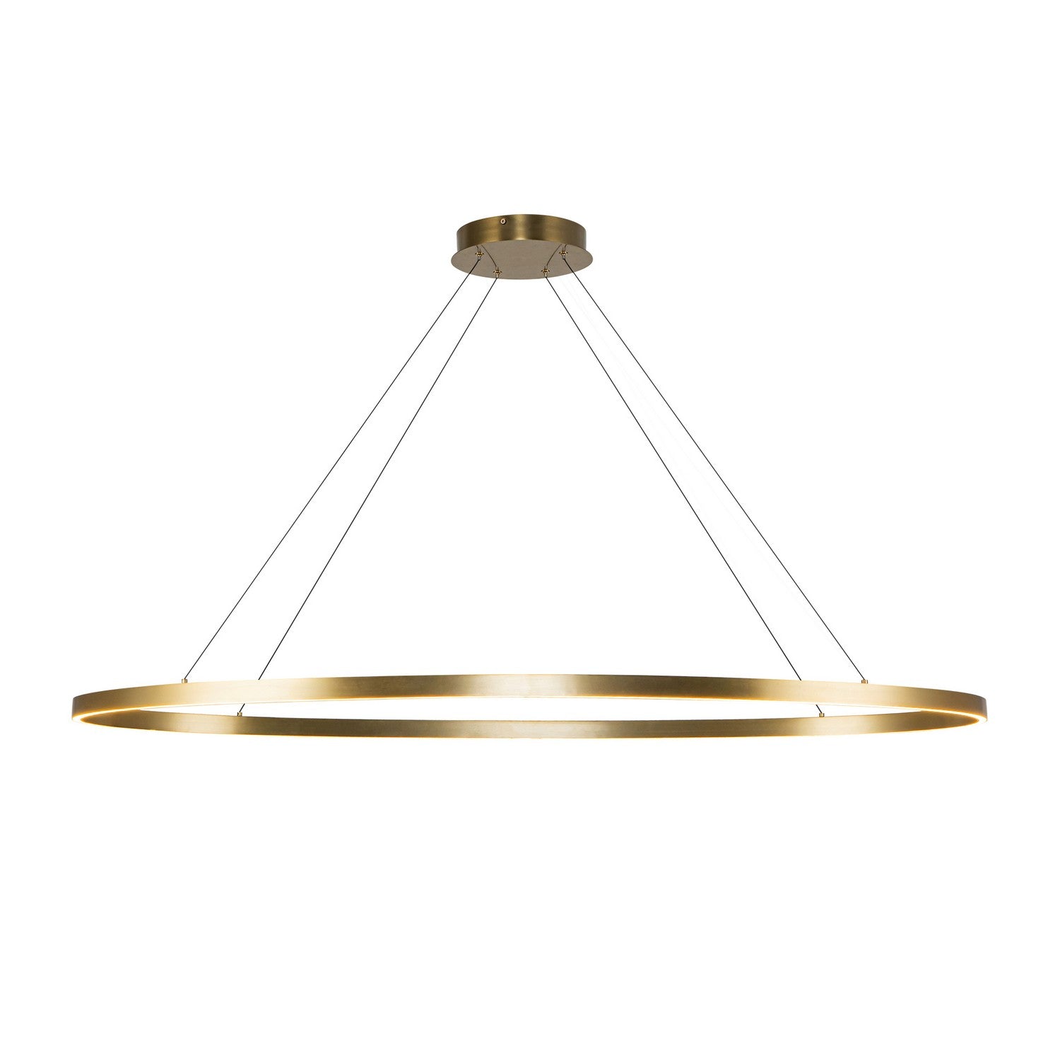 Kuzco Lighting - LP79153-BG - LED Linear Pendant - Ovale - Brushed Gold