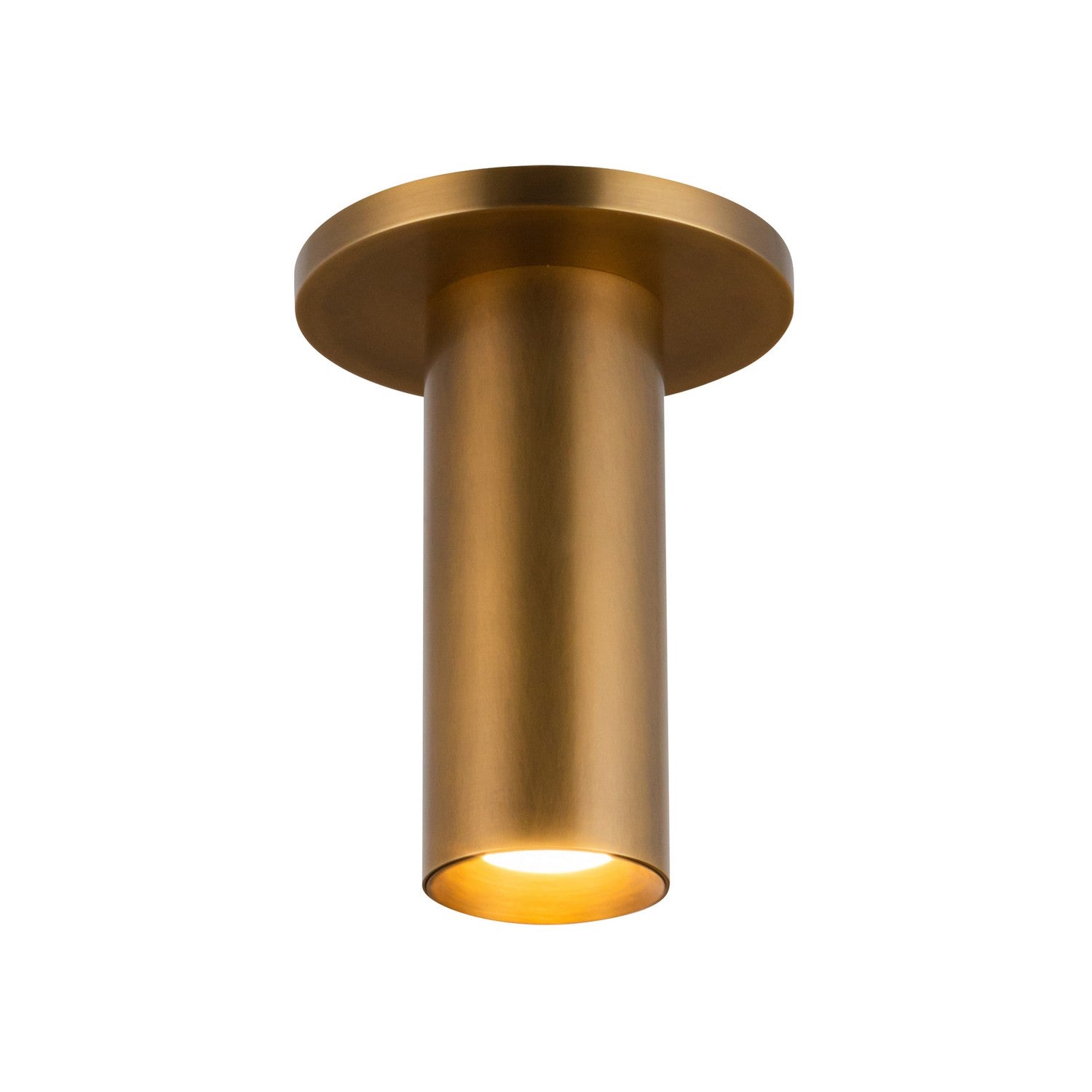 Kuzco Lighting - SF90406-VB - LED Semi-Flush Mount - Mason - Vintage Brass