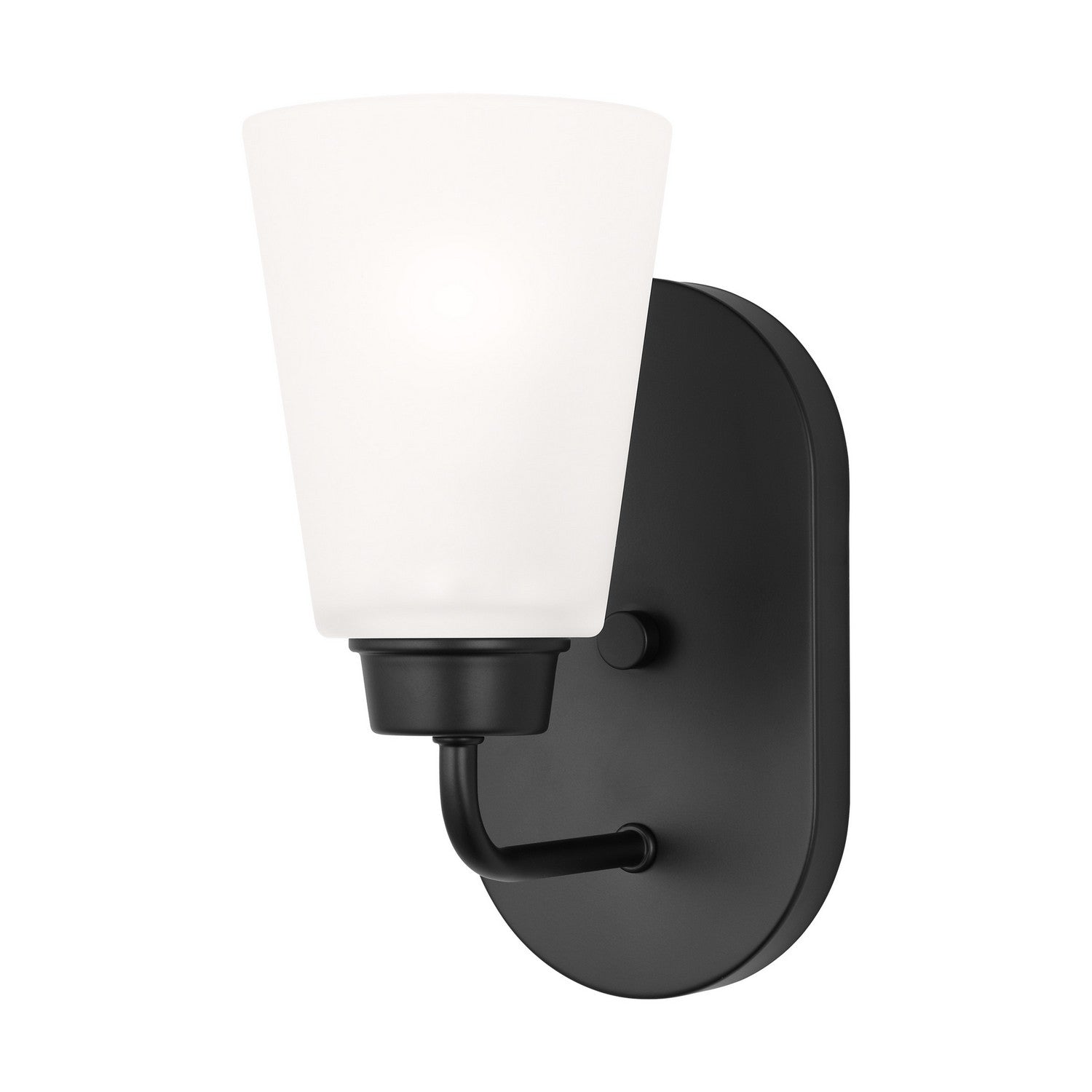 Generation Lighting. - 4115201-112 - One Light Wall / Bath Sconce - Kerrville - Midnight Black