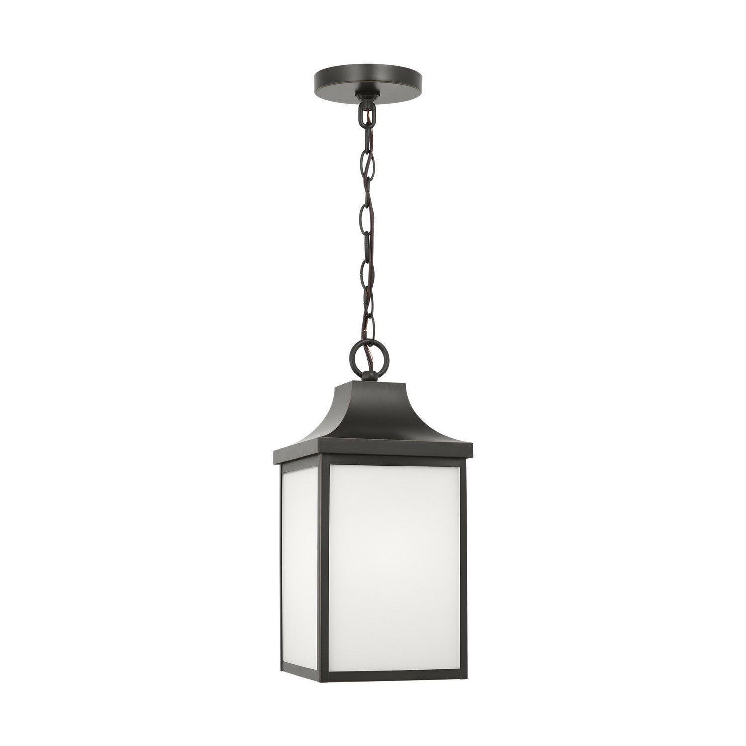 Generation Lighting. - GLO1041ANBZ - One Light Pendant - Saybrook - Antique Bronze