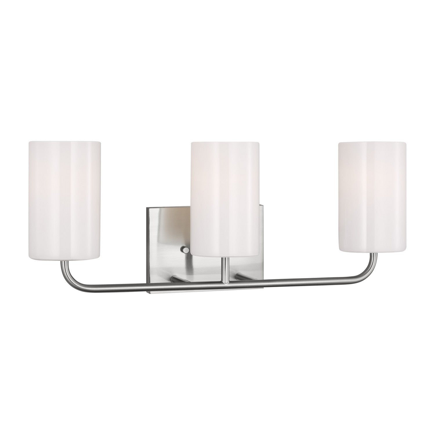 Generation Lighting. - GLV1003BS - Three Light Vanity - Rhett - Brushed Steel