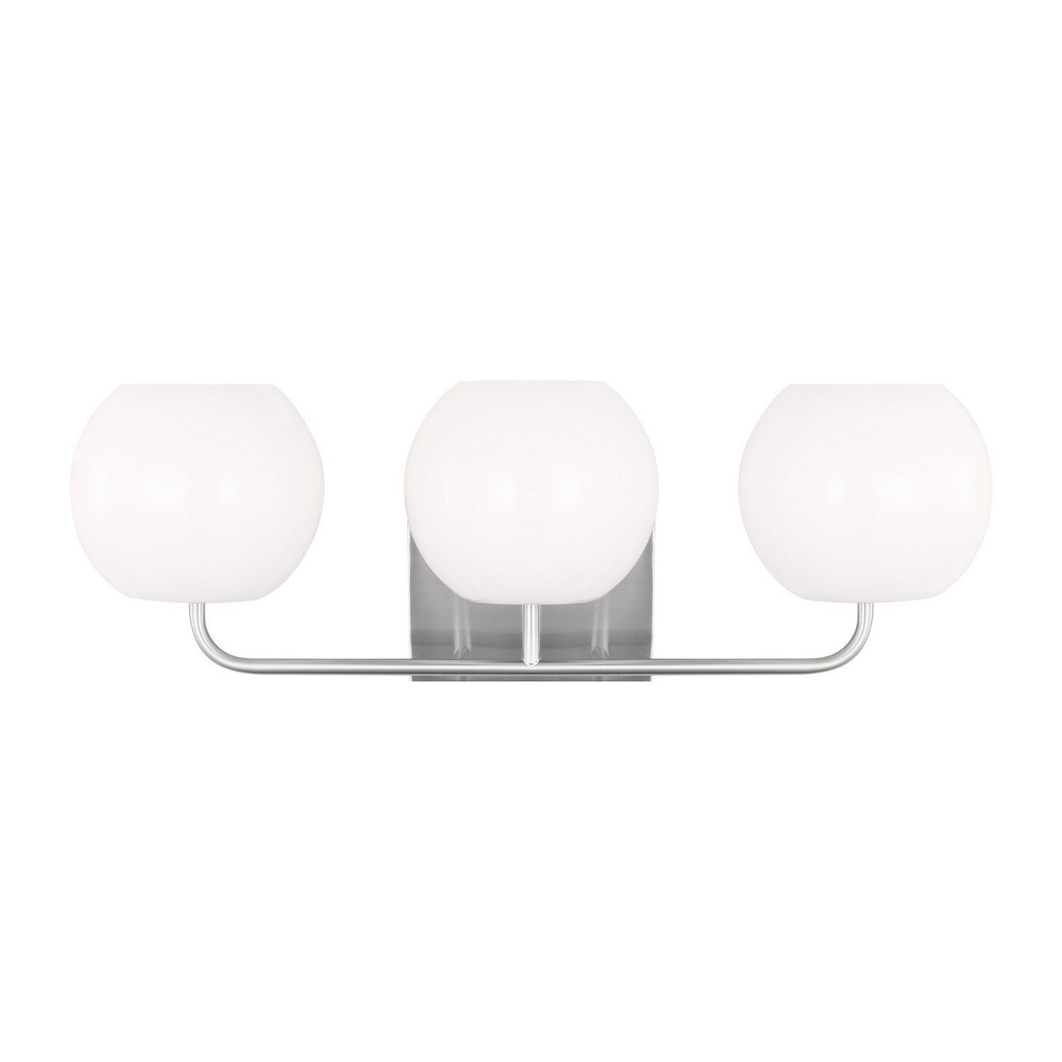 Generation Lighting. - GLV1013BS - Three Light Vanity - Rory - Brushed Steel