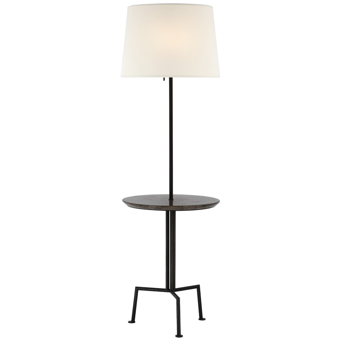Visual Comfort Signature - KW 1900AI/GYM-L - LED Floor Lamp - Tavlian - Aged Iron and Gray Marble