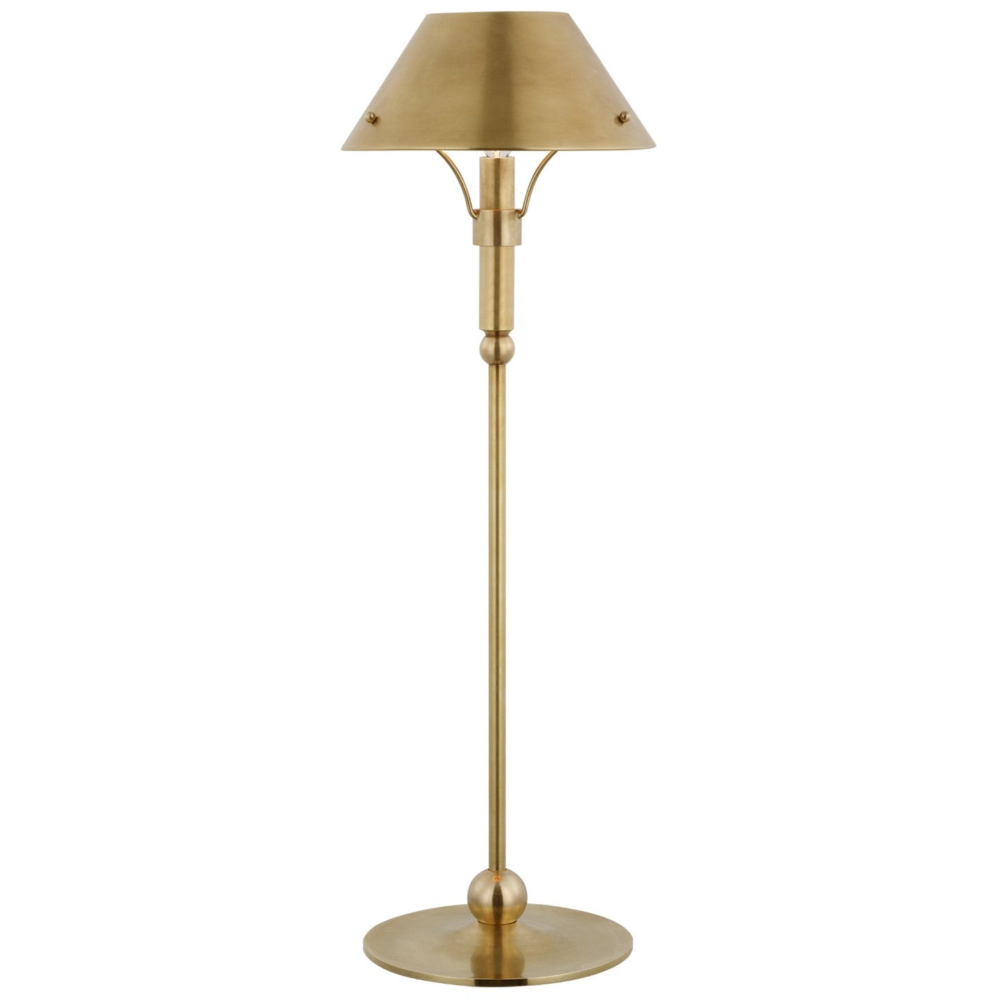 Visual Comfort Signature - TOB 3733HAB-HAB - LED Table Lamp - Turlington - Hand-Rubbed Antique Brass