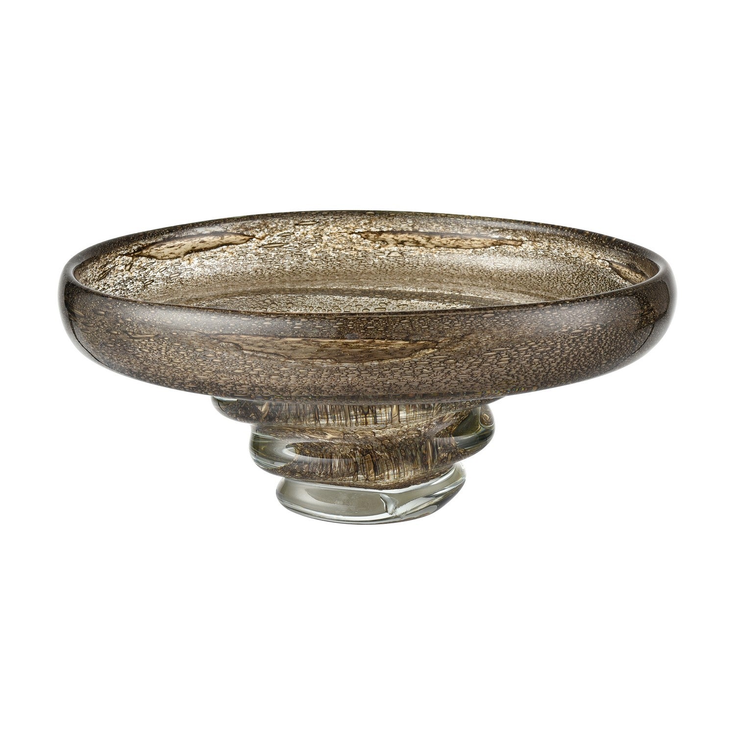 ELK Home - S0047-11325 - Bowl - Metcalf - Bubbled Brown