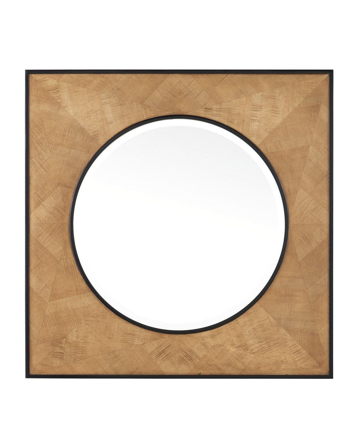 Mirror from the Kallista collection in Taupe/Black/Mirror finish