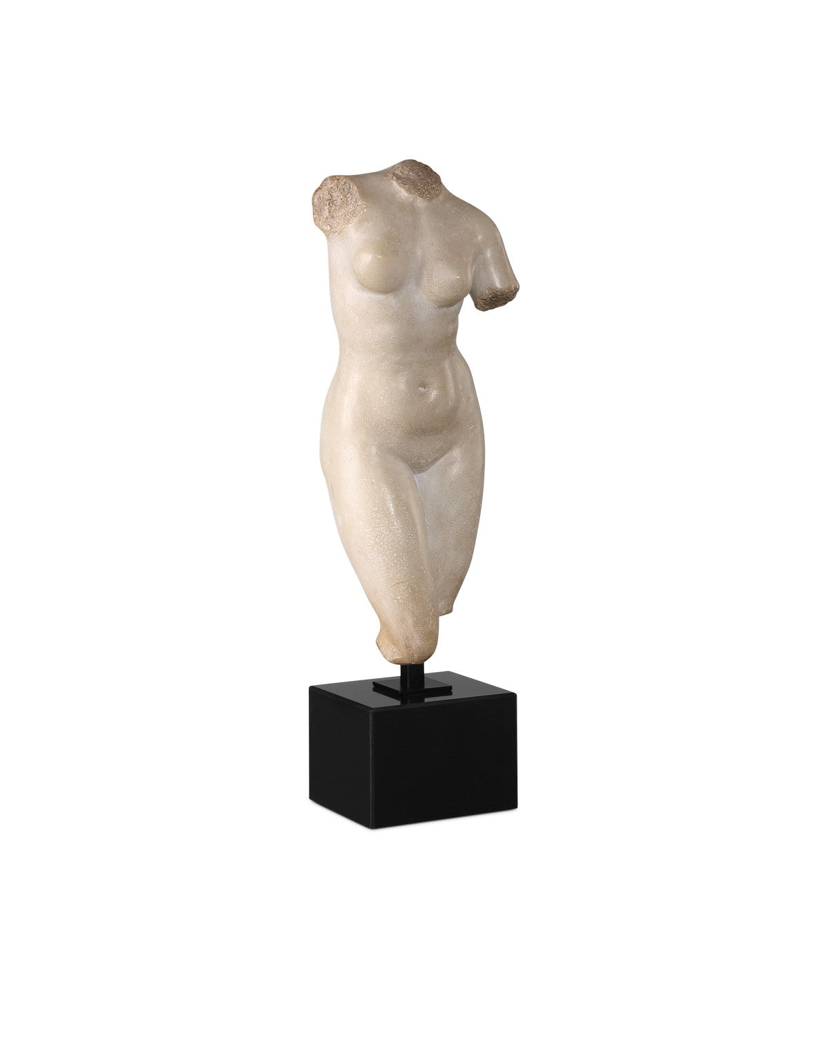 Goddess Venus in Aged Beige/Black finish