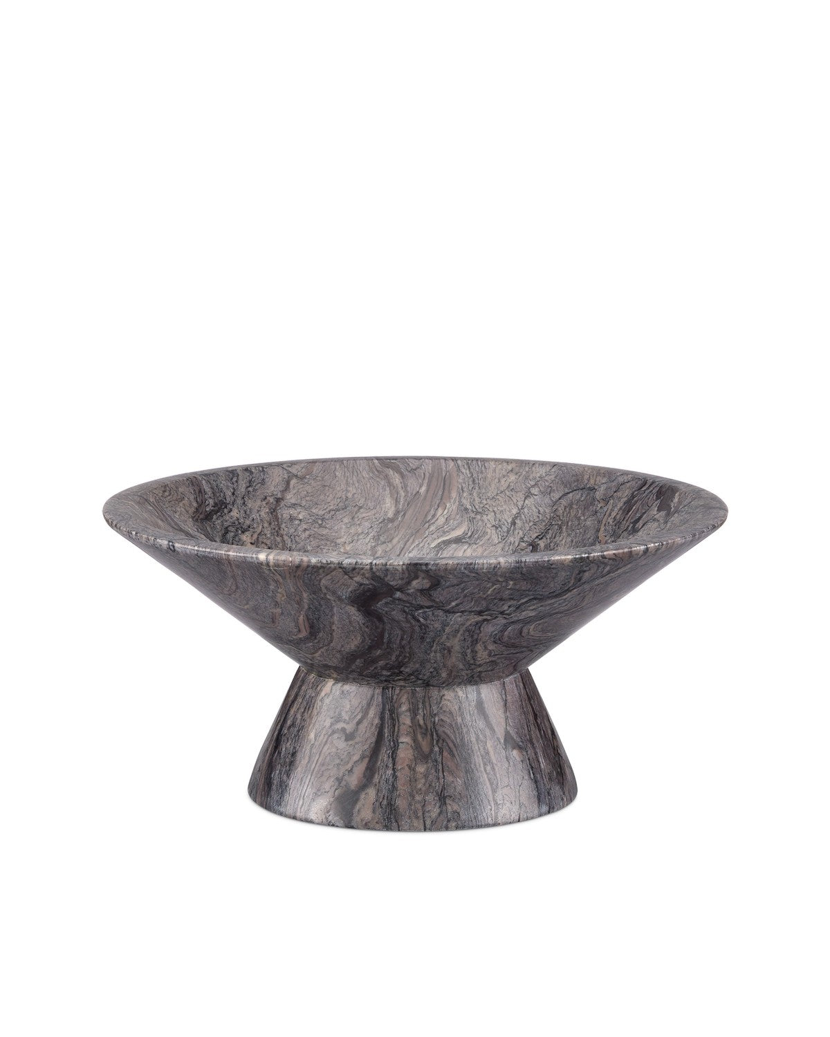 Bowl from the Lubo Breccia collection in Natural finish