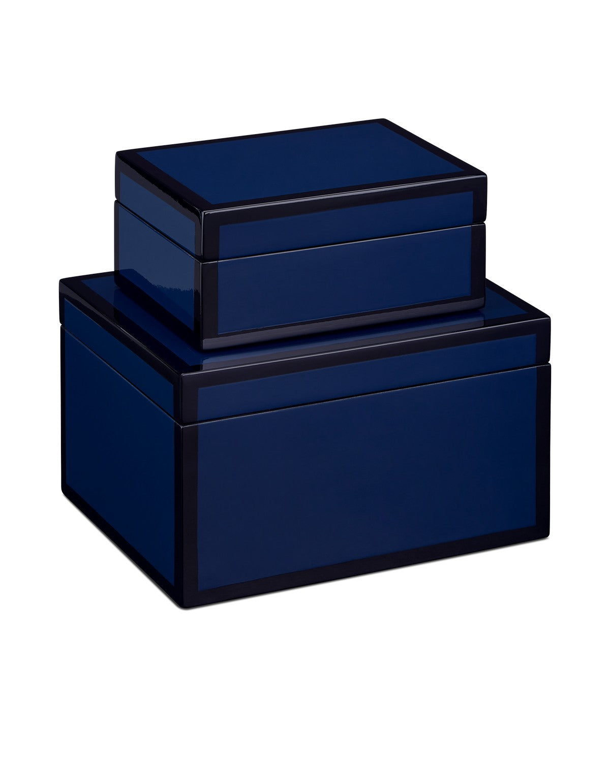 Box Set of 2 in Navy/Black finish