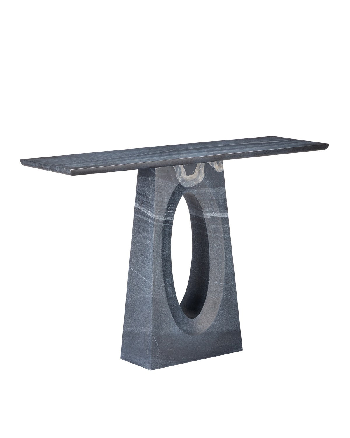 Console Table from the Demi collection in Black finish