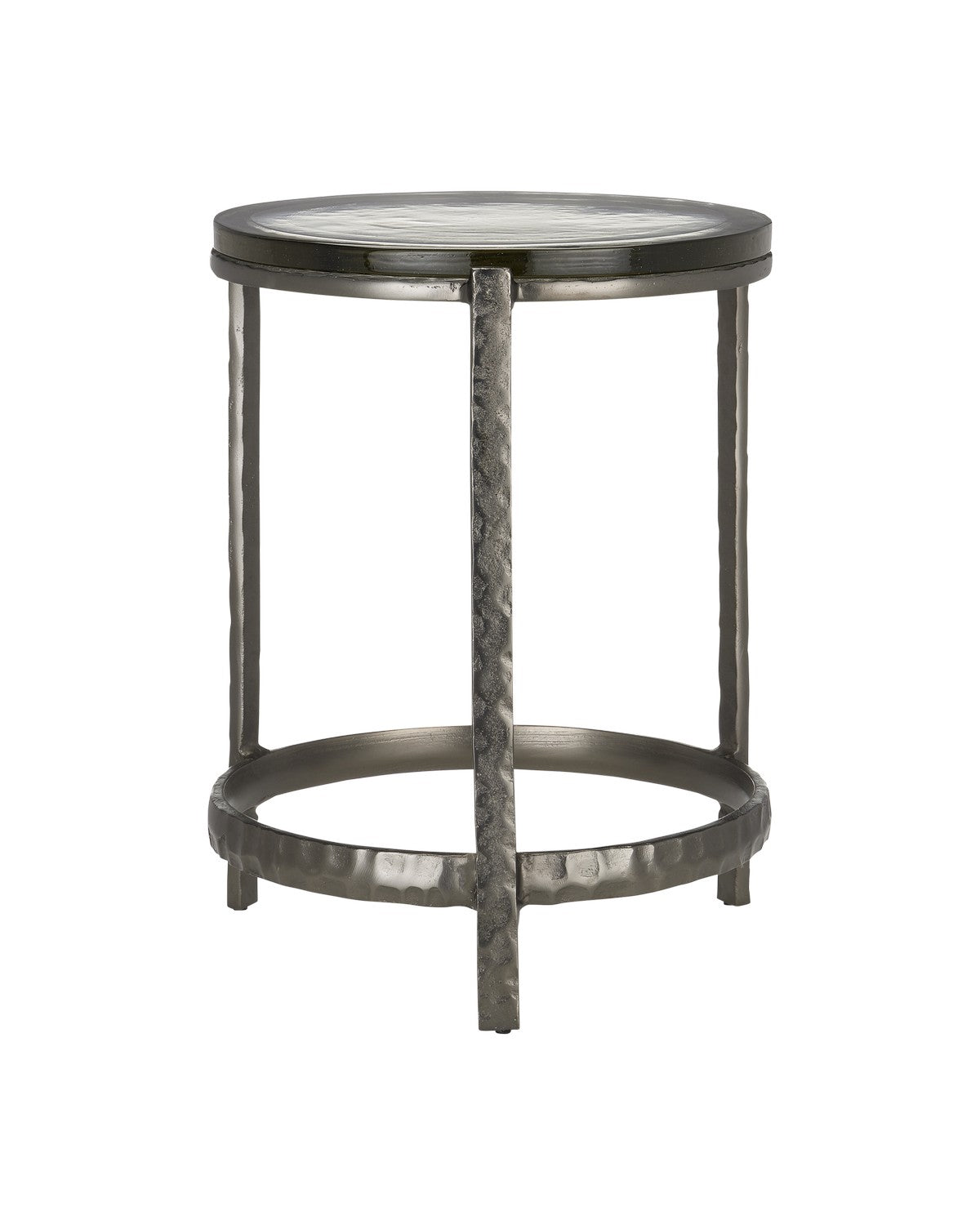 Accent Table from the Acea collection in Graphite/Clear finish