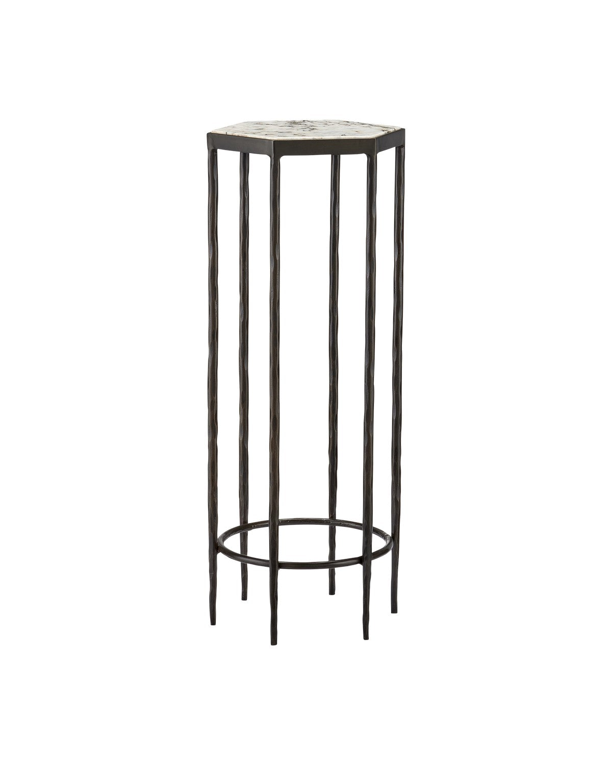 Accent Table from the Tosi collection in Dark Graphite/Natural finish