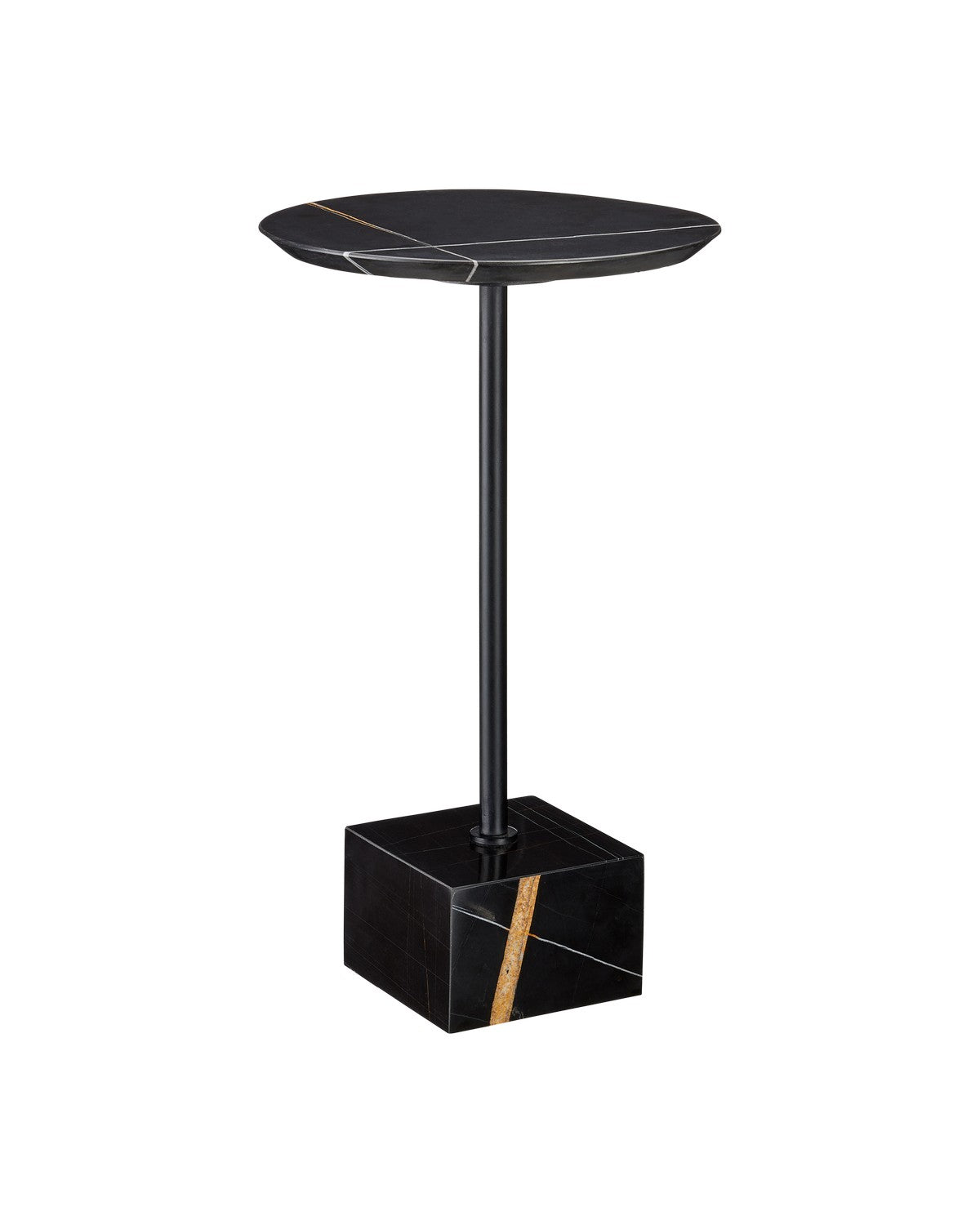 Drinks Table from the Prado collection in Natural/Black finish