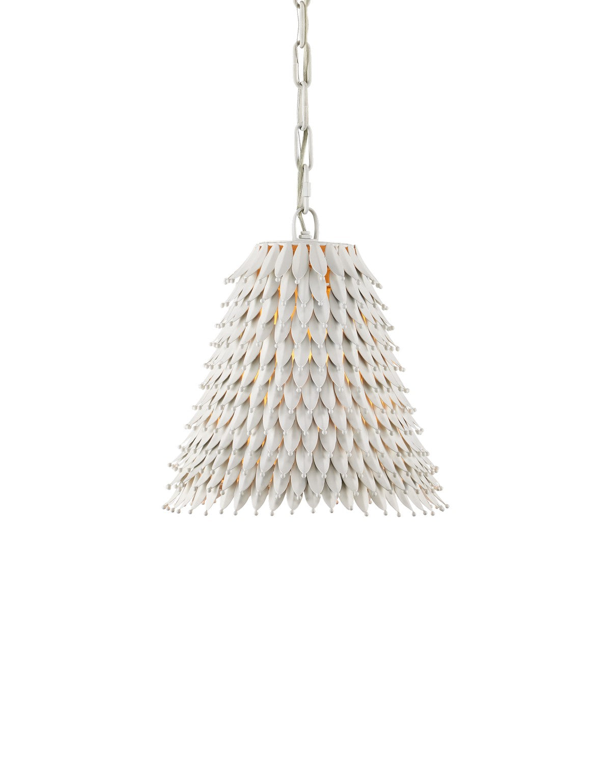 One Light Pendant from the Overlay collection in White finish