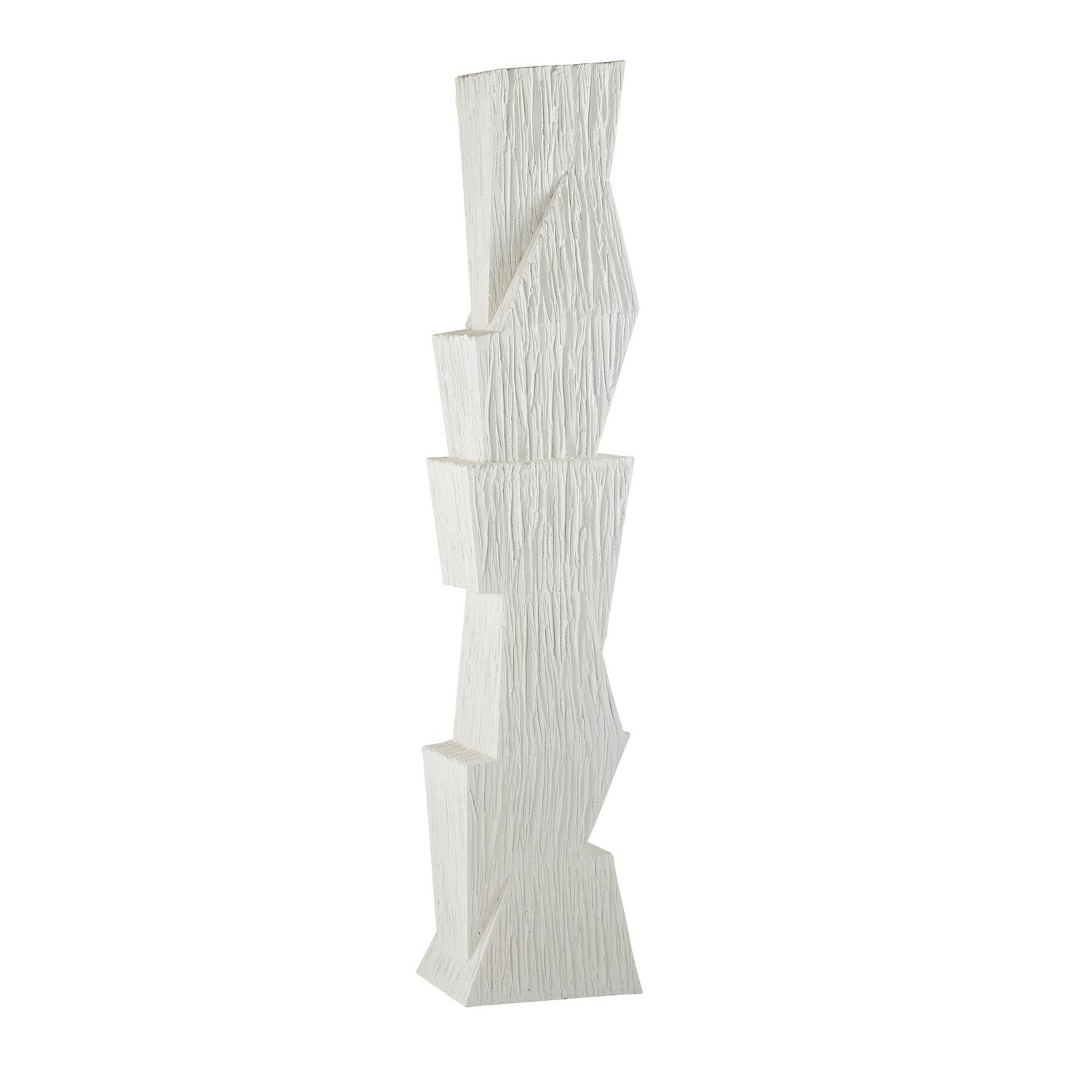 Floor Sculpture from the Darnell collection in Matte White finish