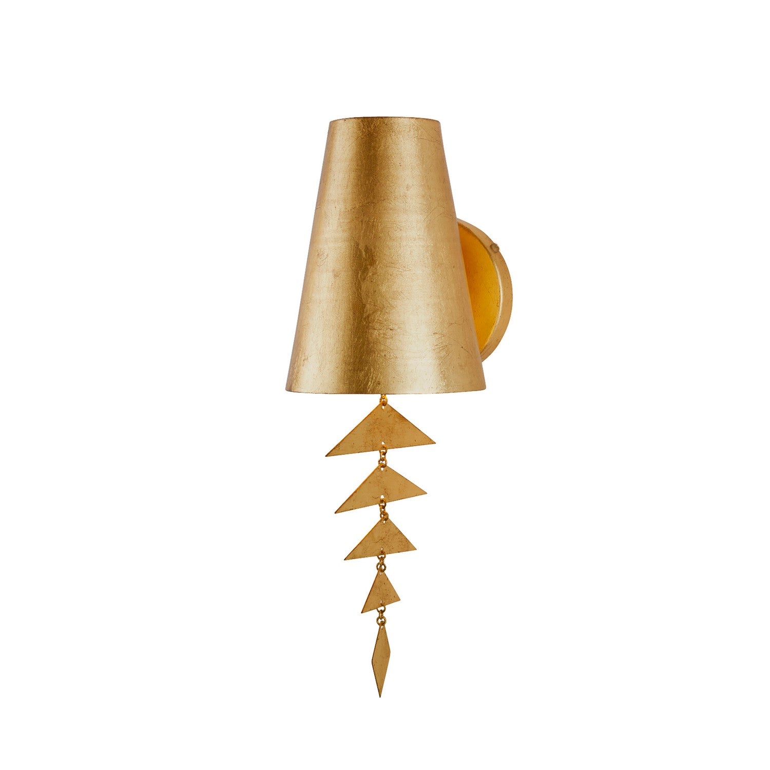 One Light Wall Sconce from the Ellie collection in Gold Leaf finish