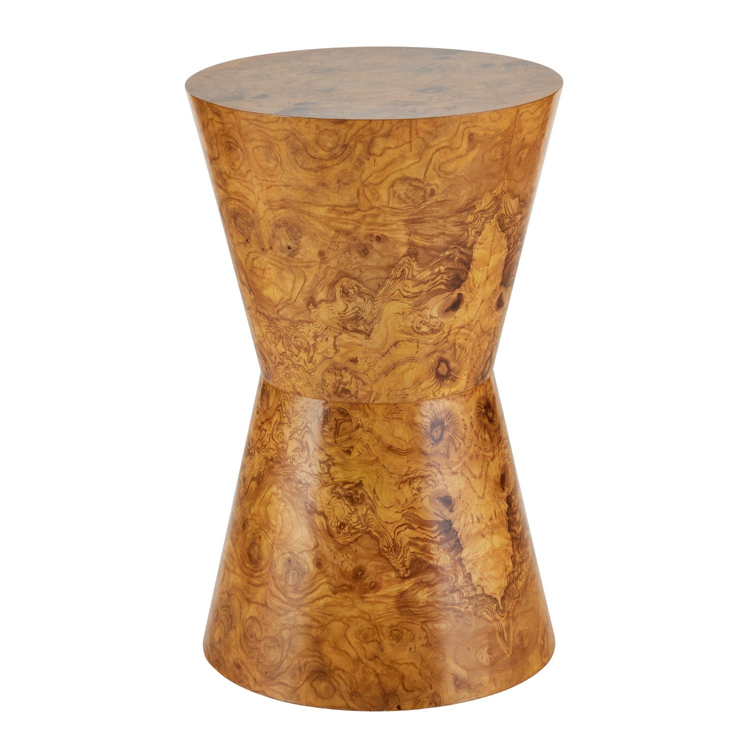 Accent Table from the Costello collection in Blonde Burl finish