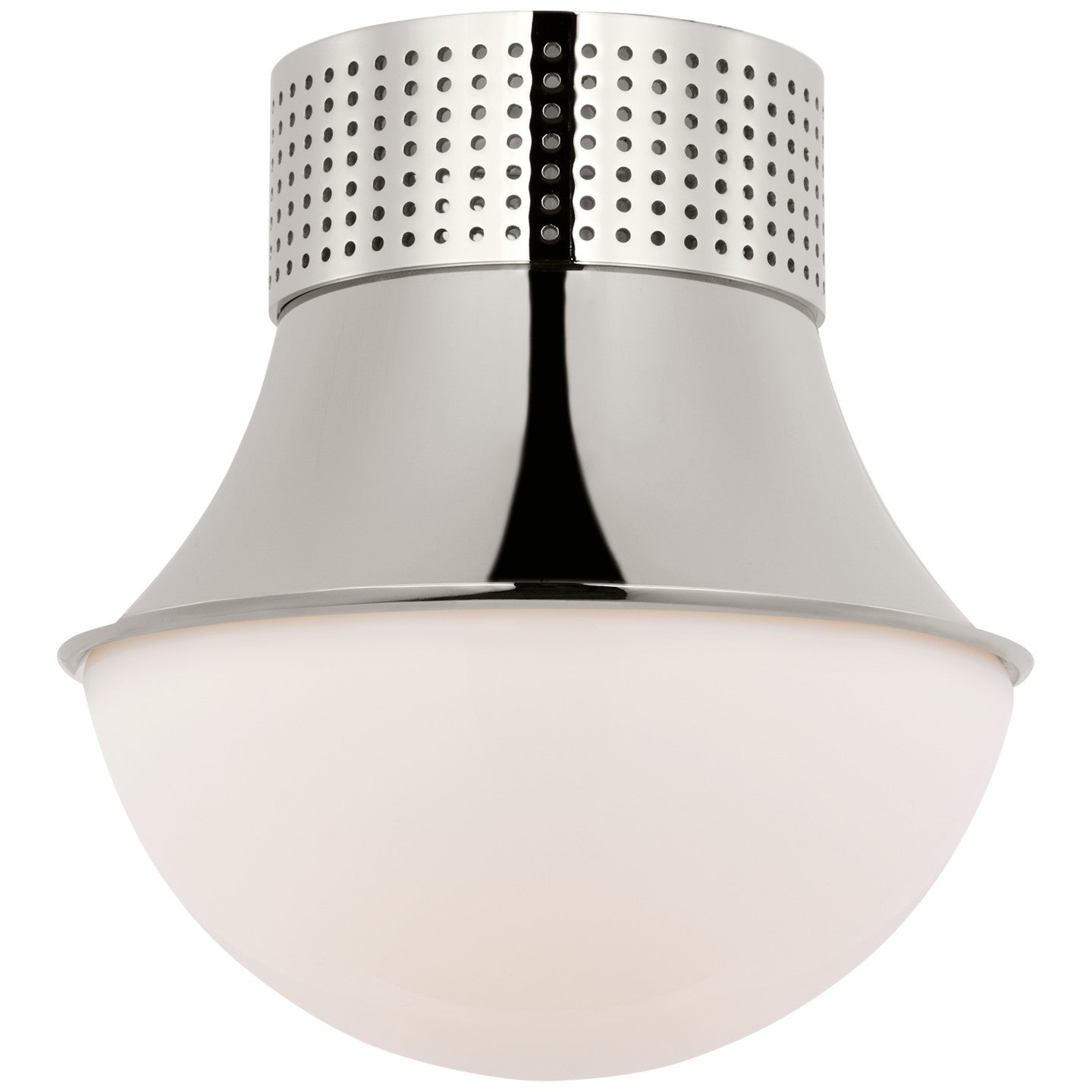 Visual Comfort Signature - KW 4058PN-WG - LED Flush Mount - Precision - Polished Nickel