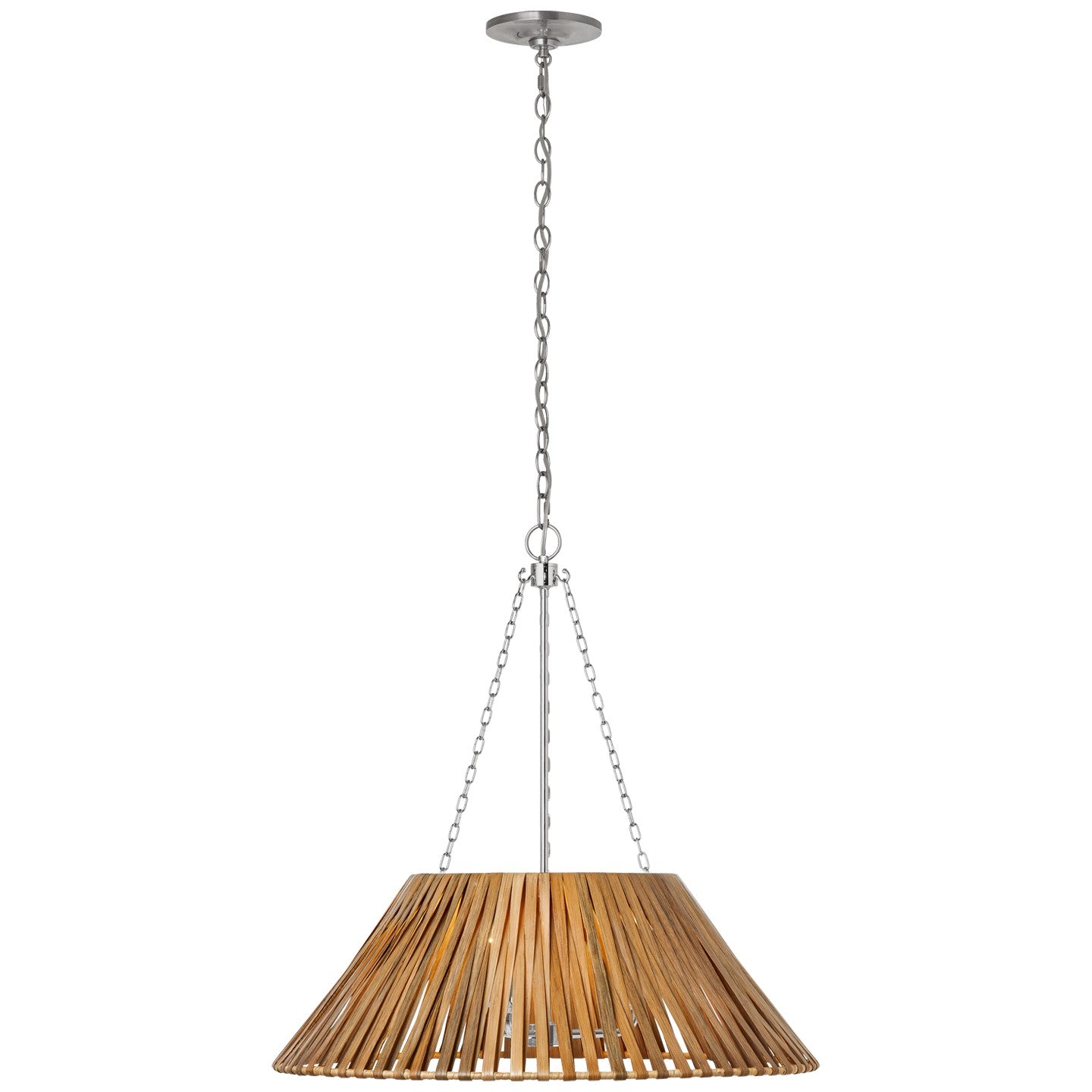 Visual Comfort Signature - MF 5031PN-NTW - LED Pendant - CORINNE - Polished Nickel