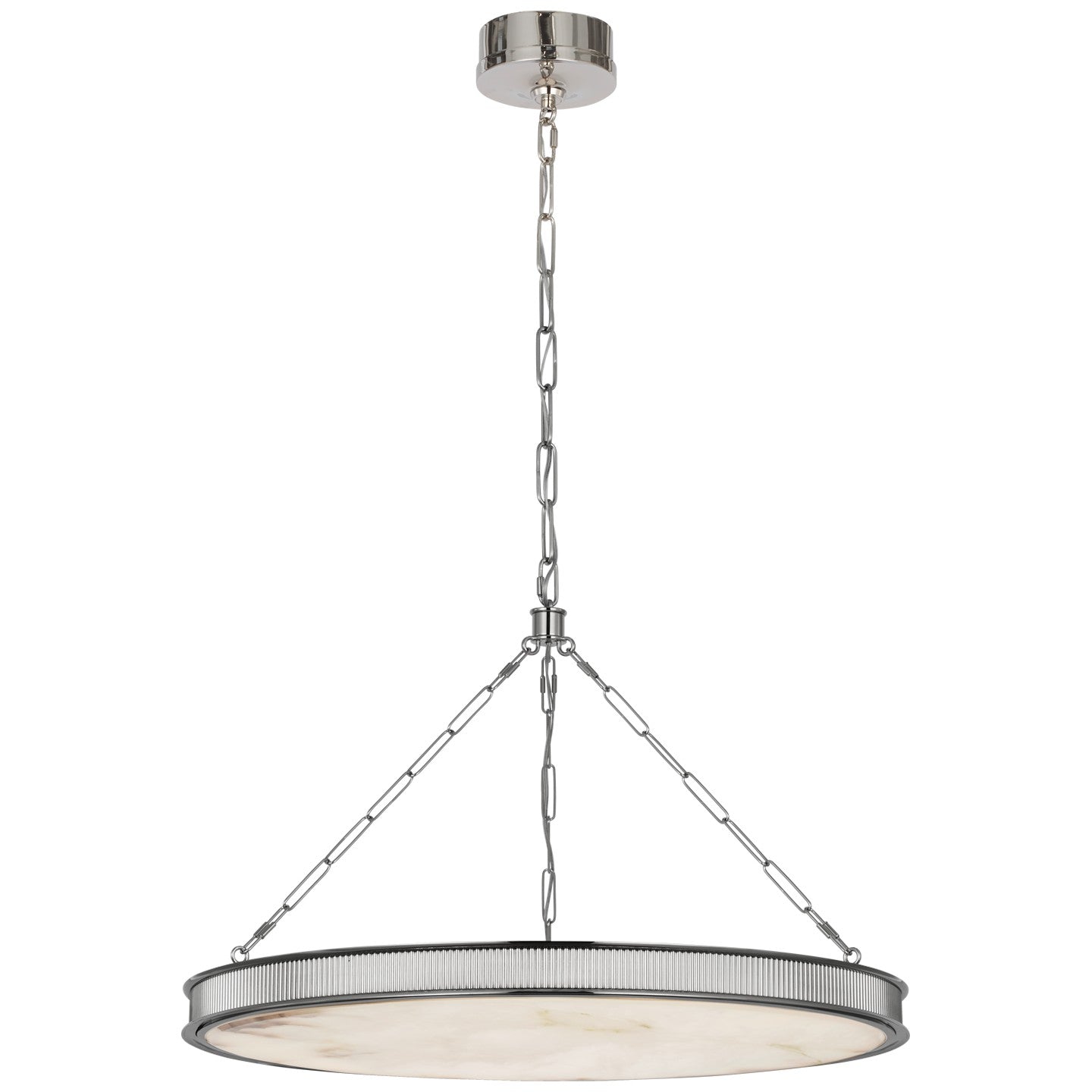 Visual Comfort Signature - MF 5204PN-ALB - LED Chandelier - Matthew - Polished Nickel