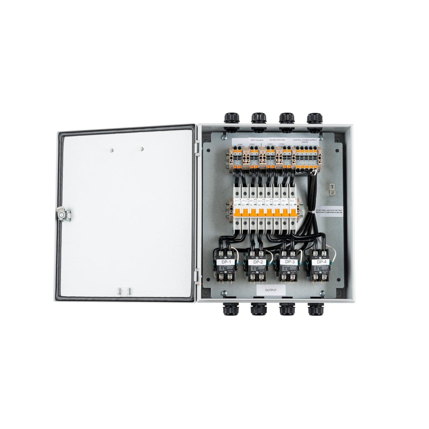 Eurofase - EFCB24M2 - Two Contactor - Light Gray