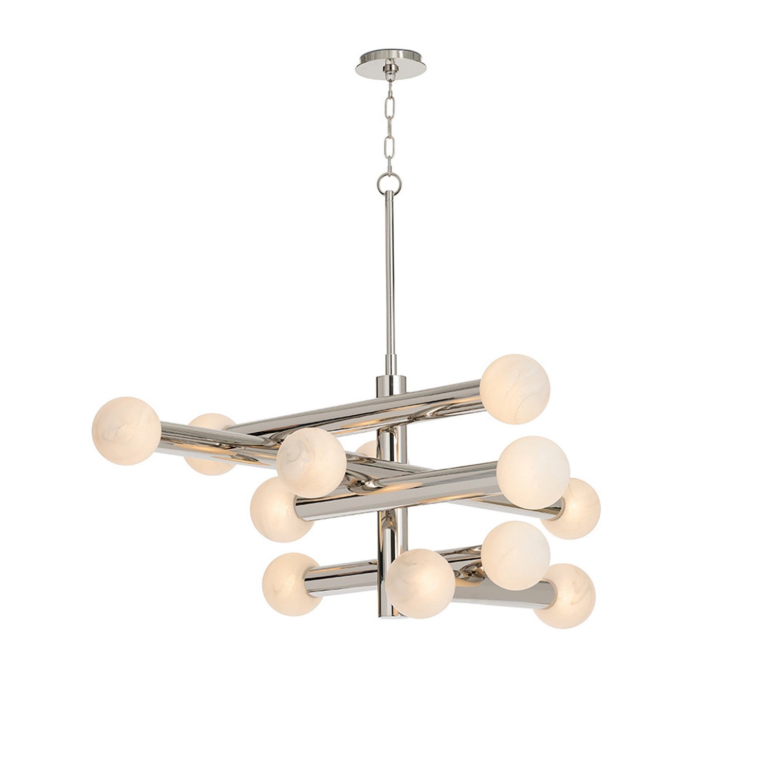 Regina Andrew - 16-1444PN - LED Chandelier - Dion - Polished Nickel