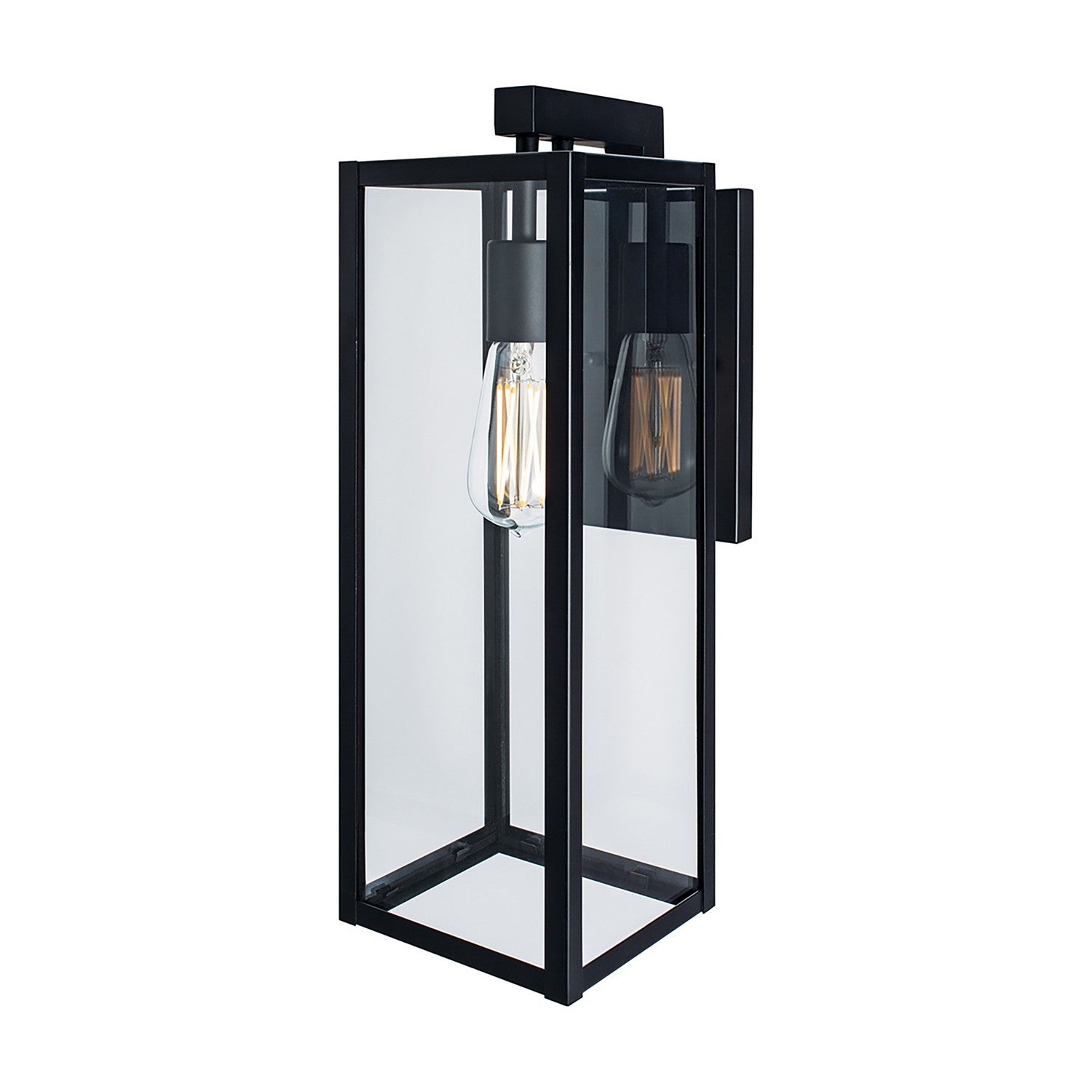 ELK Home - 1186-MB-CL - One Light Outdoor Wall Sconce - Capture - Matte Black