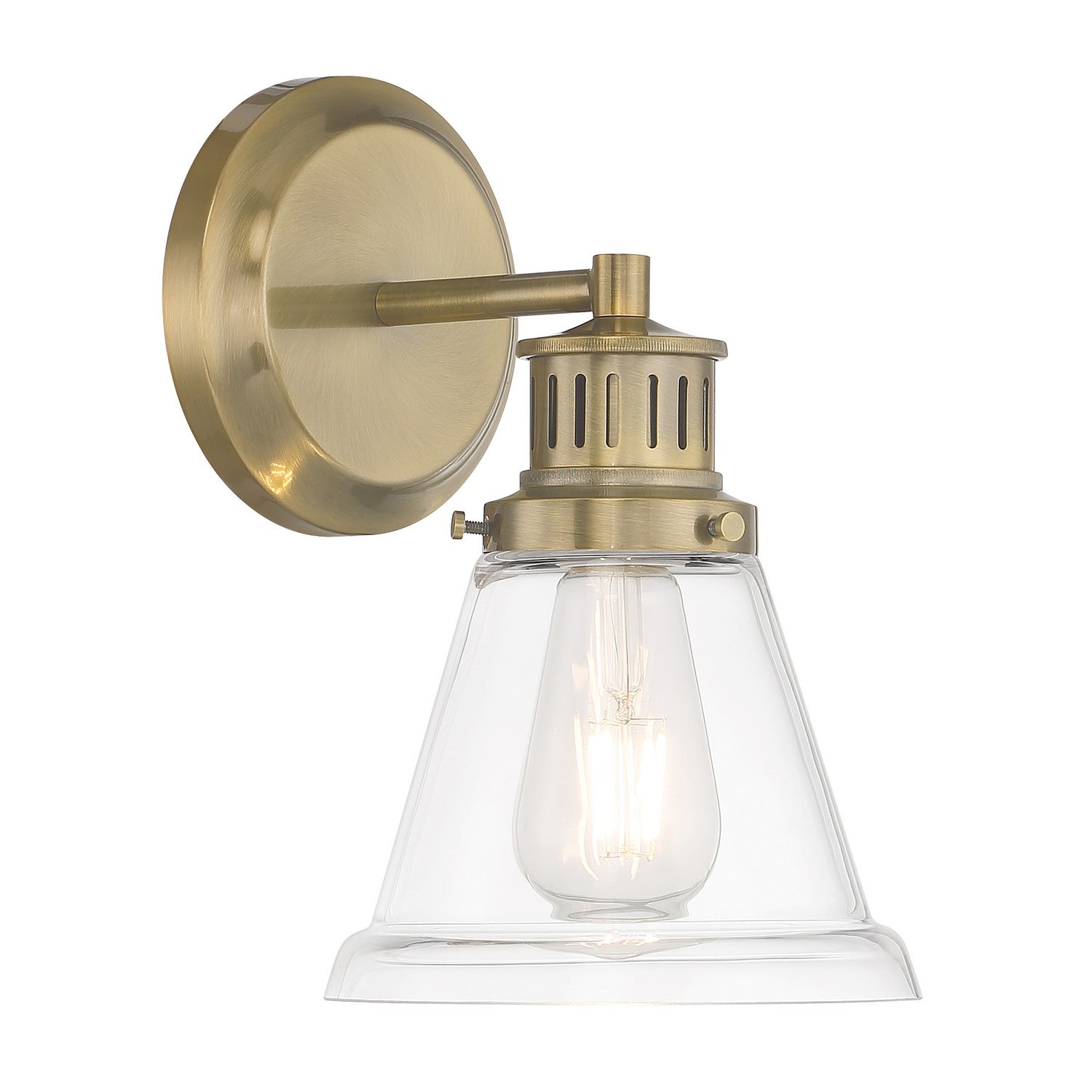 ELK Home - 2401-AN-CL - One Light Bath - Alden - Antique Brass