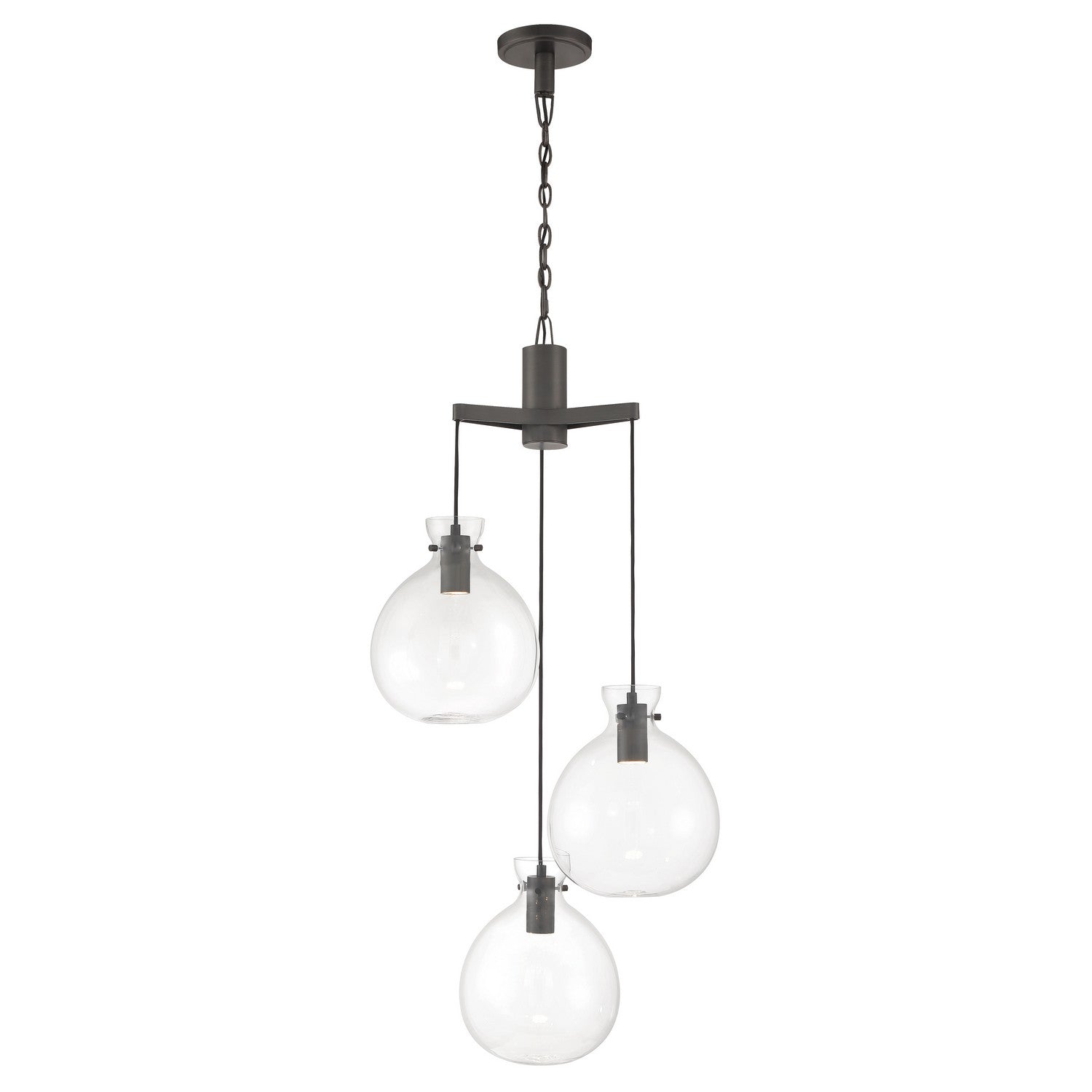 ELK Home - 4743-OB-CL - LED Chandelier - Selina - Oil Rubbed Bronze