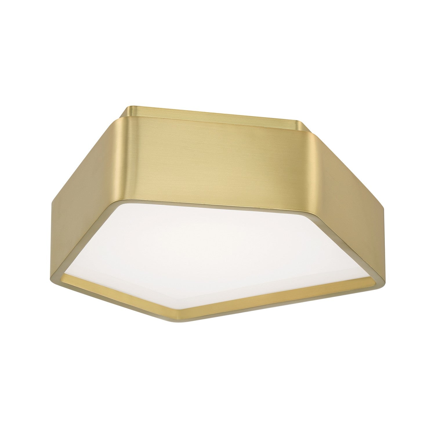 ELK Home - 5395-SB-SO - LED Flush Mount - Fenway - Satin Brass