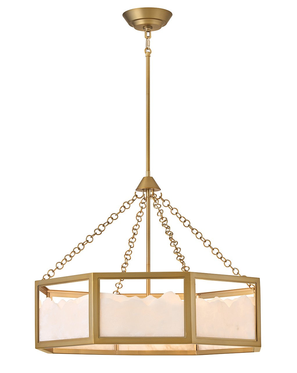 Fredrick Ramond - FR41536LCB - LED Chandelier - Veleta - Lacquered Brass