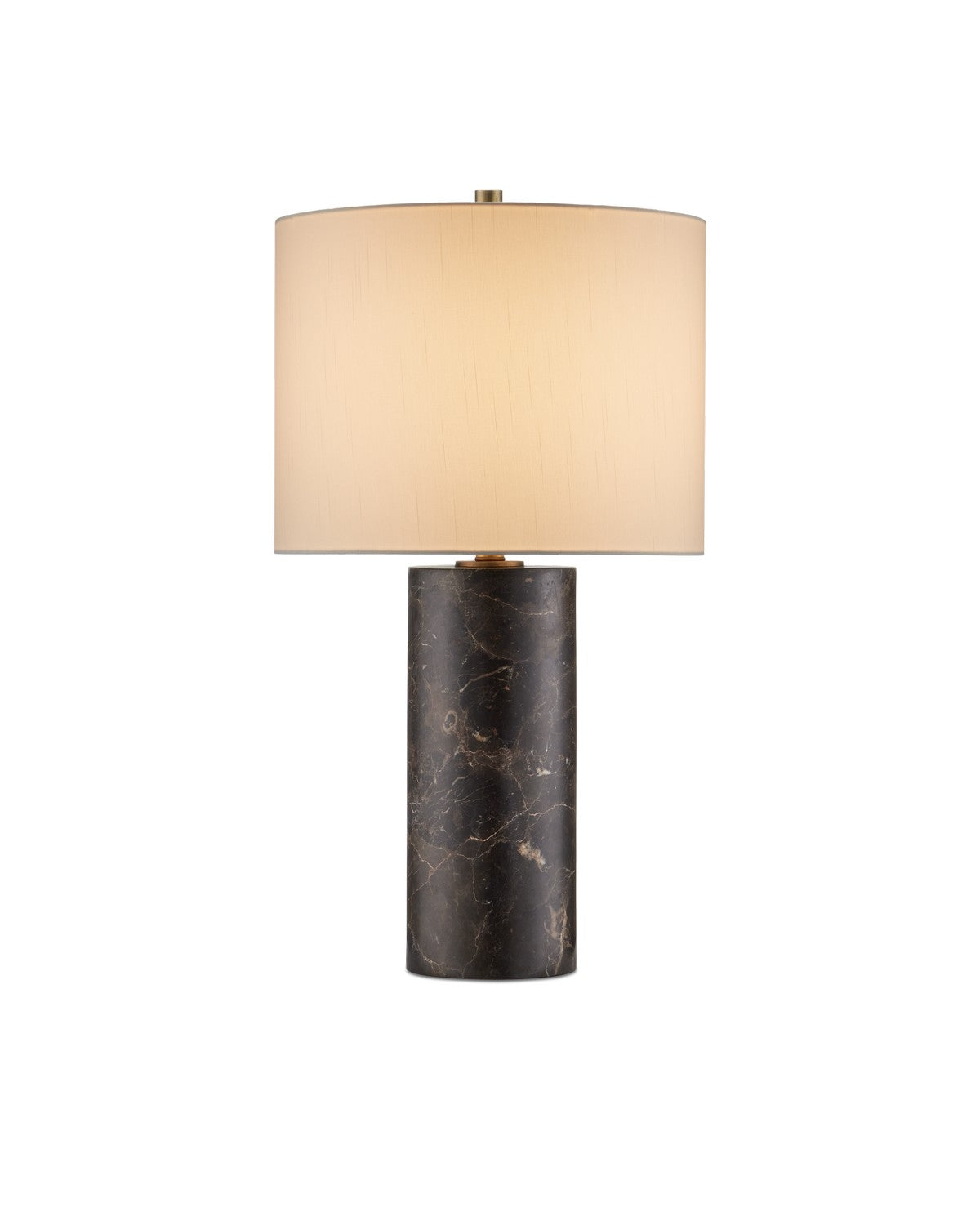 Currey and Company - 6000-0974 - One Light Table Lamp - Vespera - Coffee Brown / Antique Brass