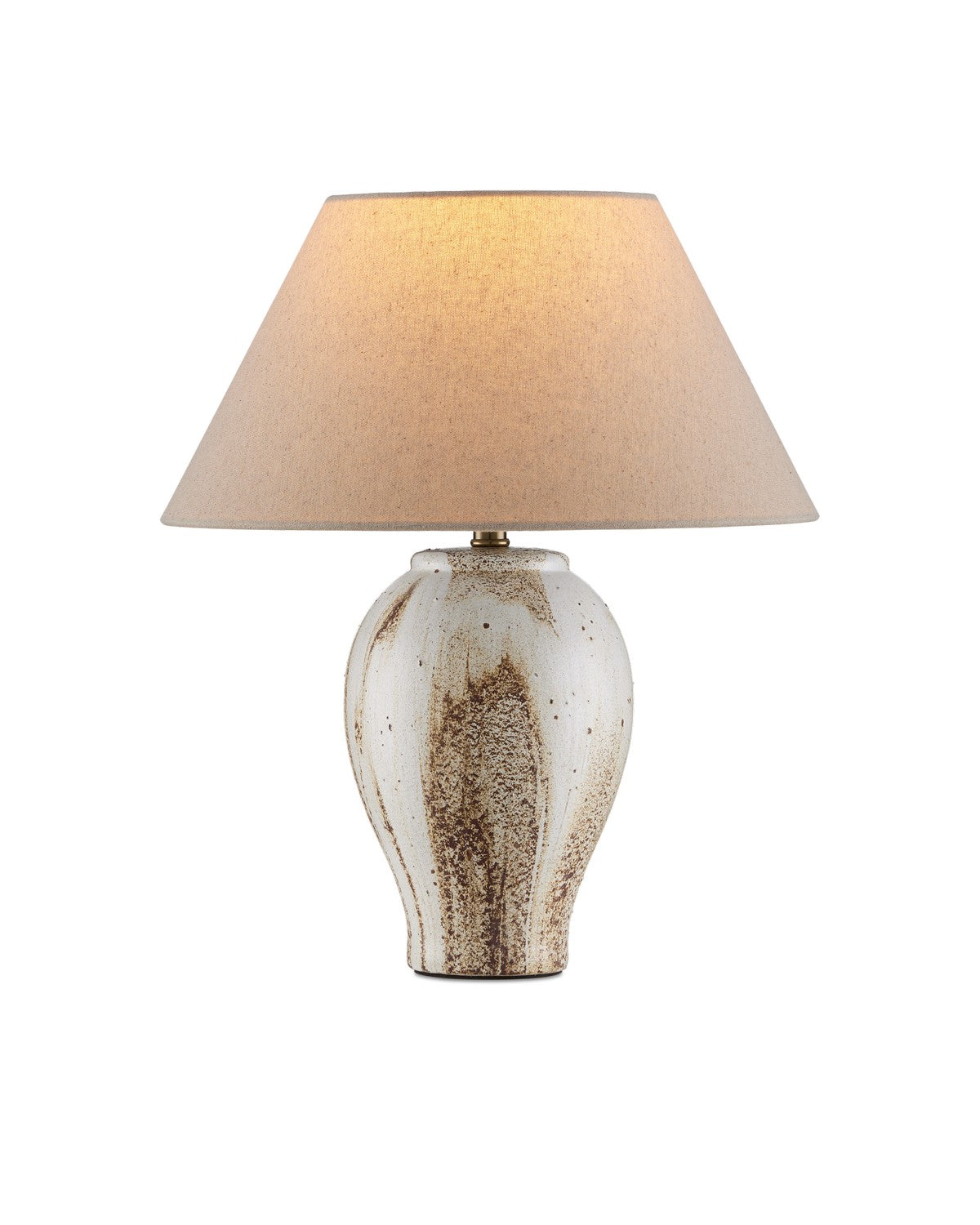 Currey and Company - 6000-1004 - One Light Table Lamp - Latte - Beige / Off-White