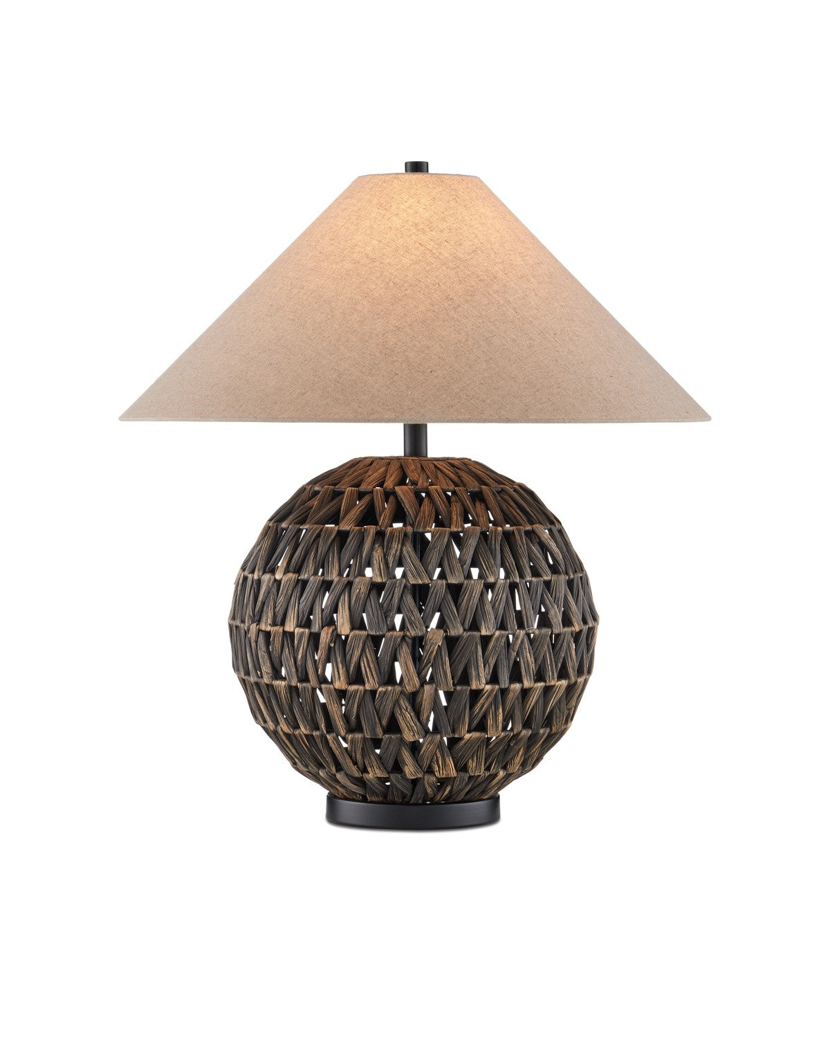 Currey and Company - 6000-1005 - One Light Table Lamp - Casimer - Black