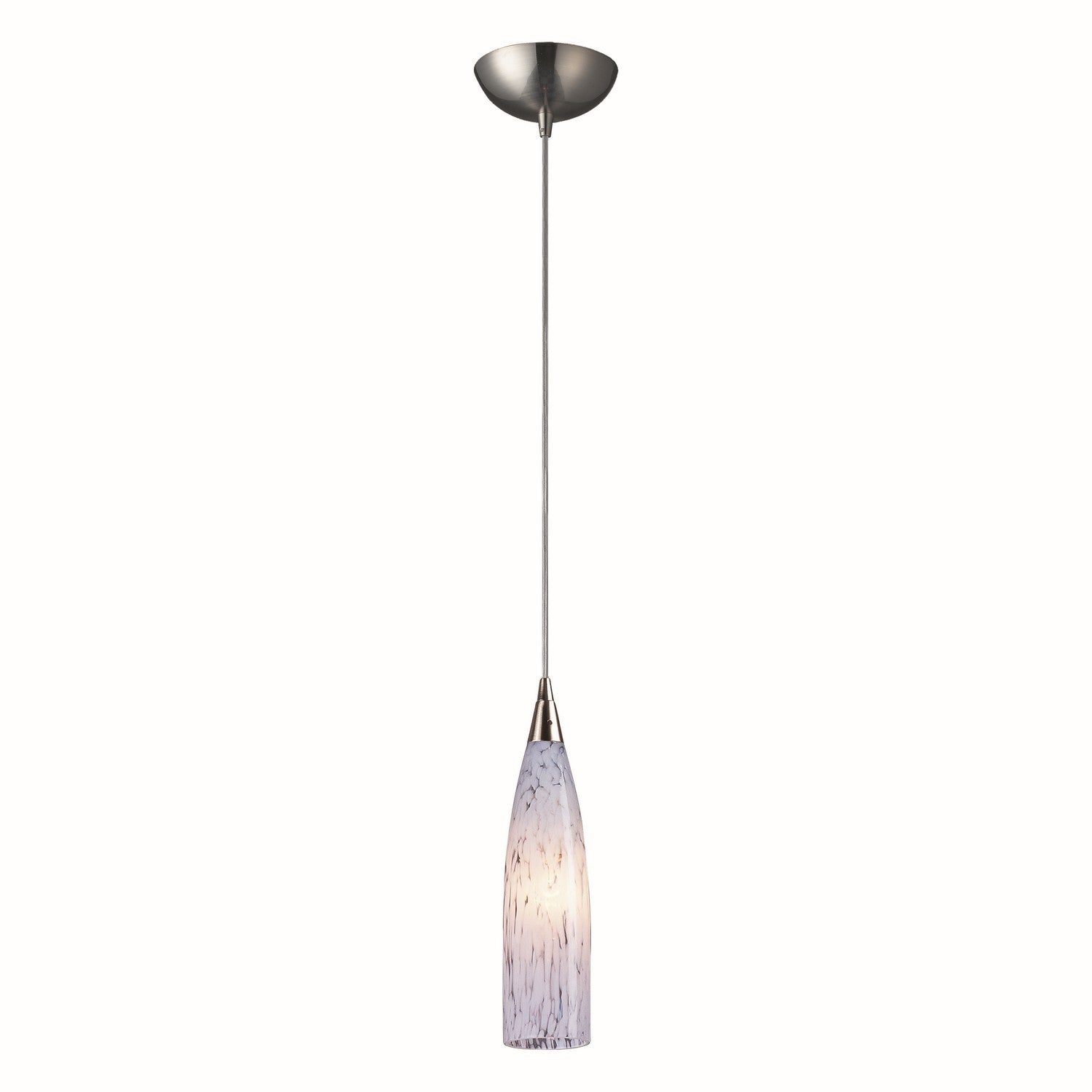 ELK Home - 501-1SW - One Light Mini Pendant - Lungo - Satin Nickel