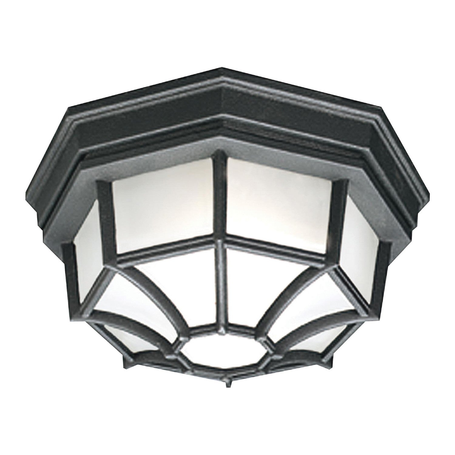 ELK Home - SL7457 - One Light Flush Mount - Outdoor Essentials - Black