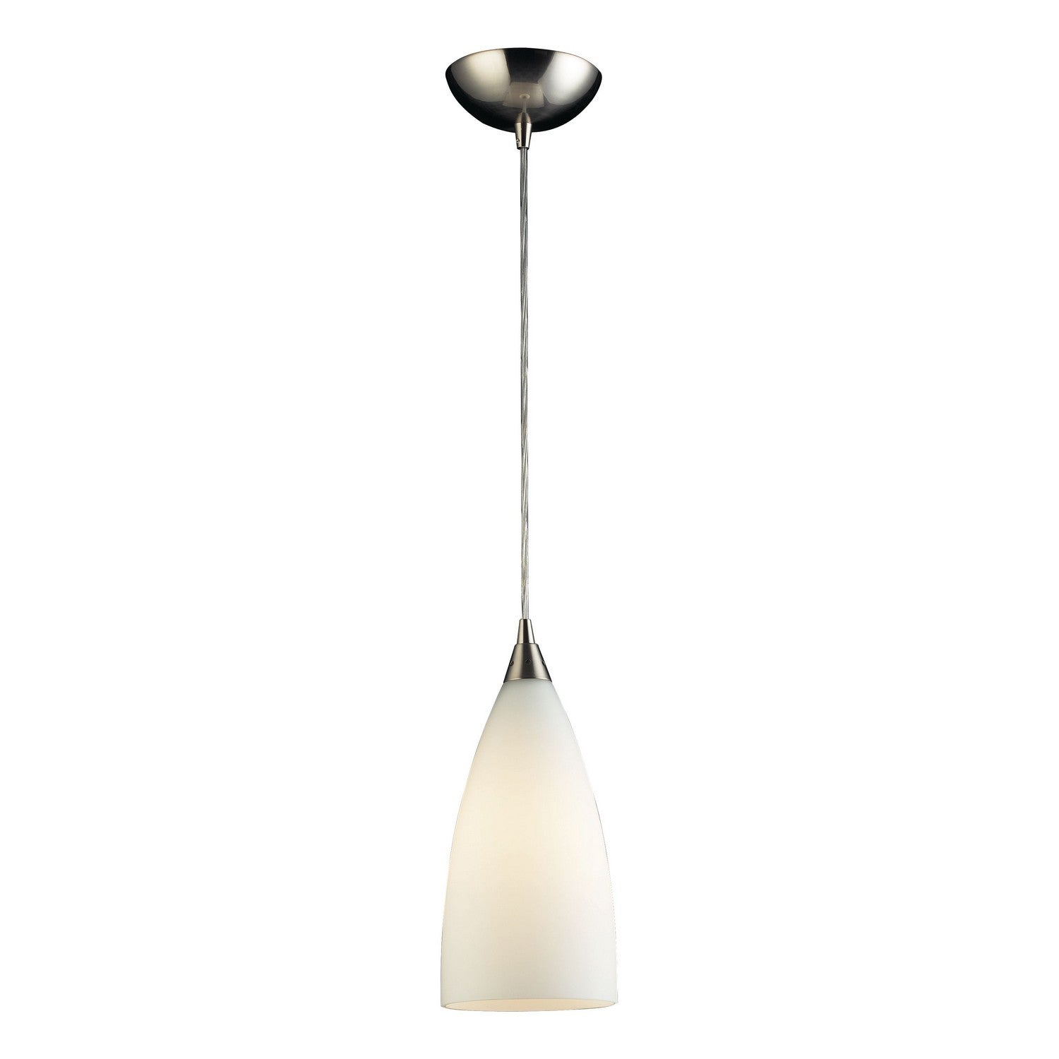 ELK Home - 2580/1 - One Light Mini Pendant - Vesta - Satin Nickel