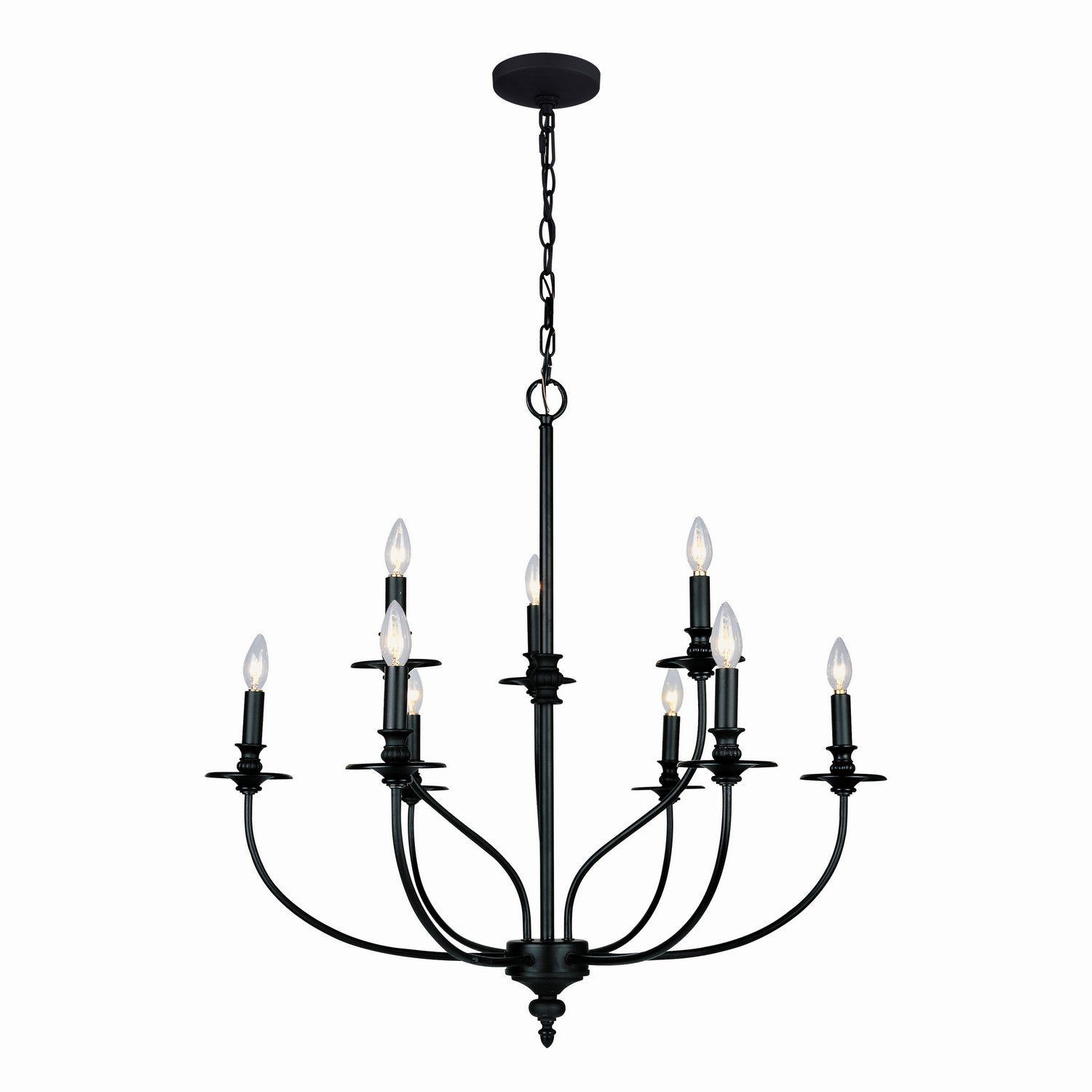 ELK Home - 289-OB - Nine Light Chandelier - Hartford - Oil Rubbed Bronze