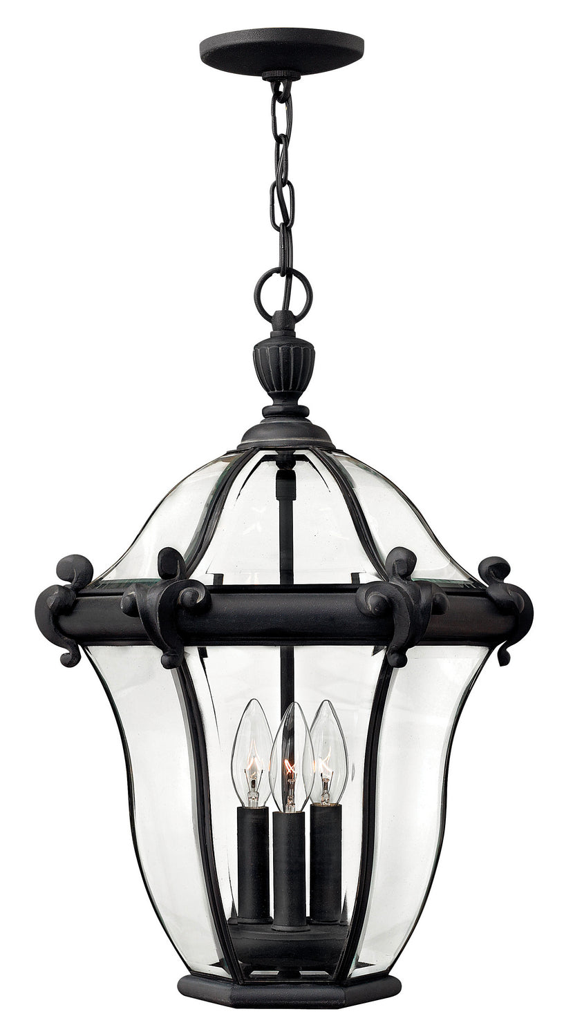 Hinkley - 2442MB - LED Hanging Lantern - San Clemente - Museum Black