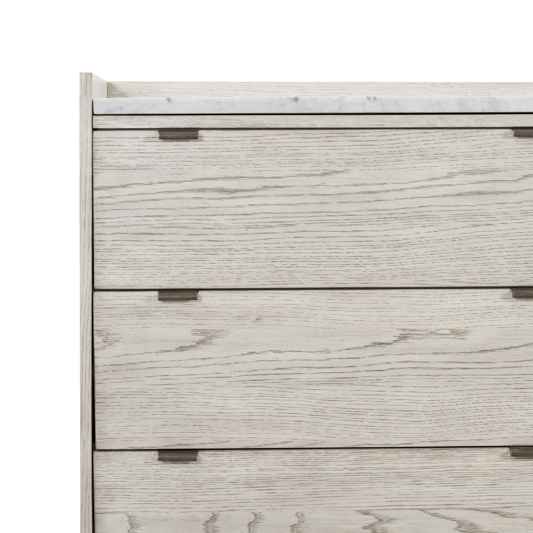 Viggo 6 Drawer Dresser - Vintage White Oak