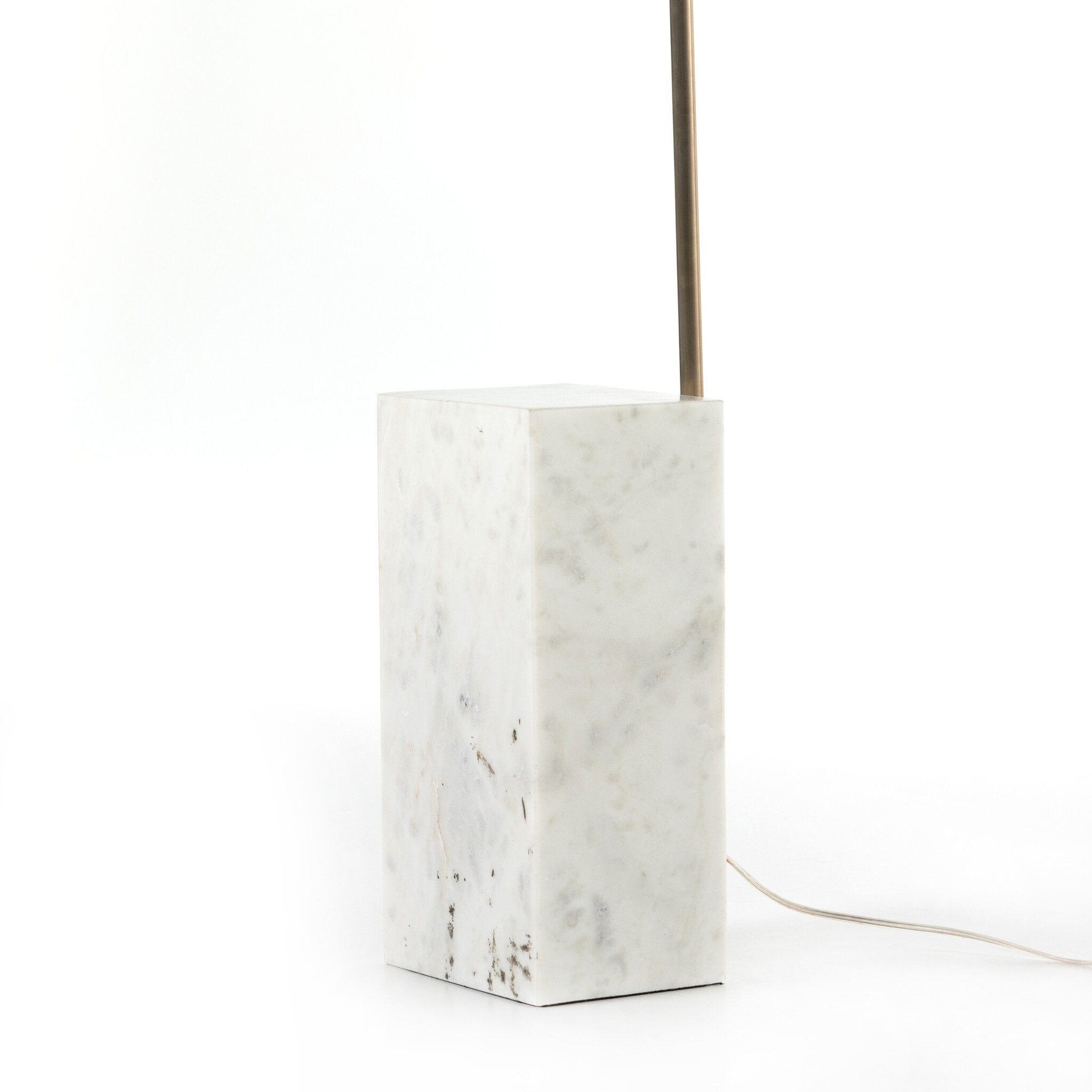Jenkin Floor Lamp - White Marble