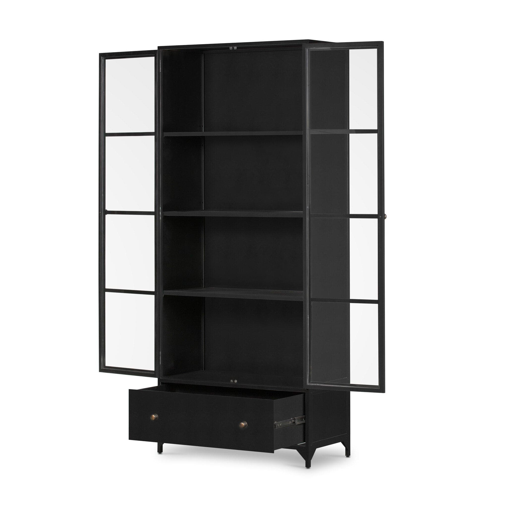 Shadow Box Cabinet - Black