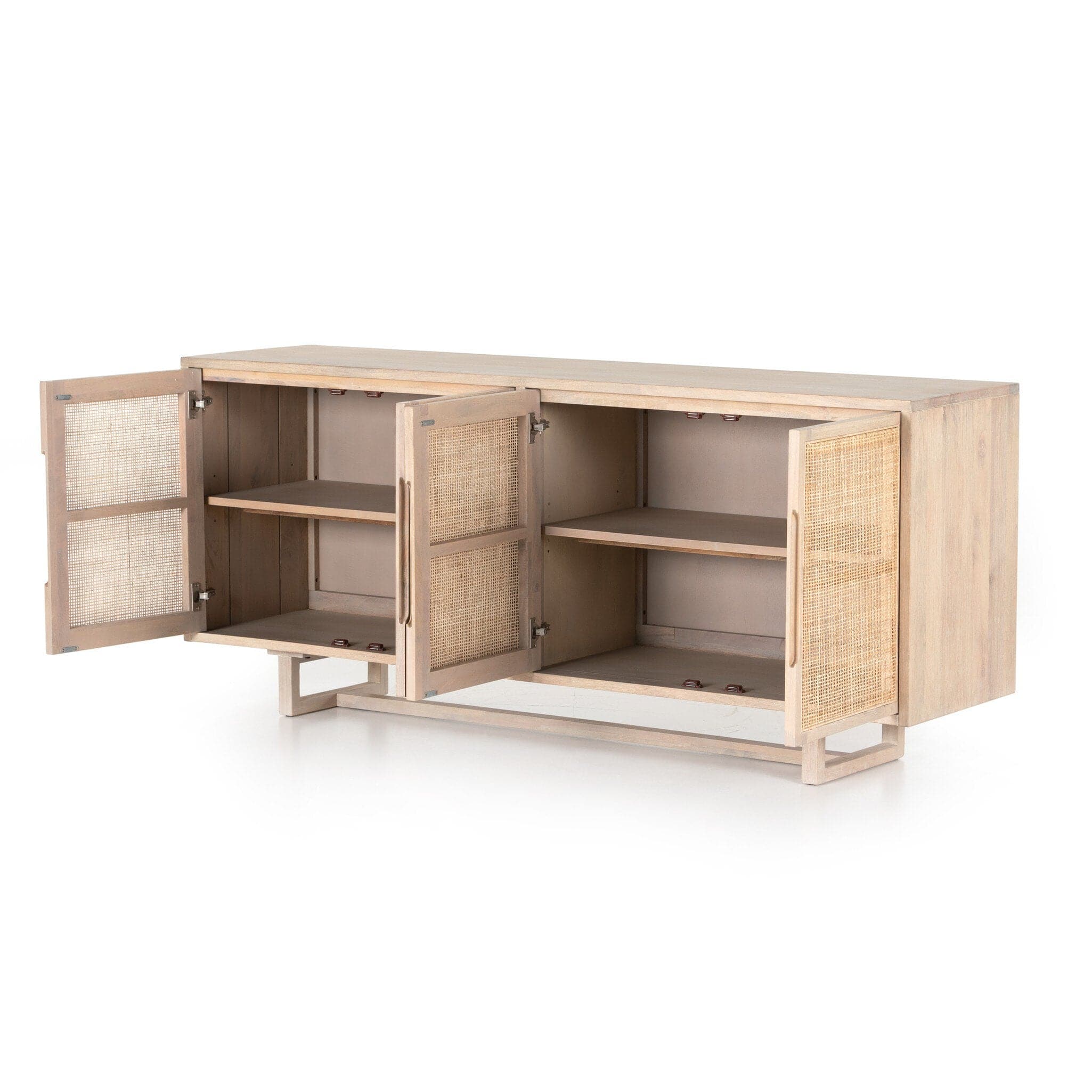 Clarita Sideboard - White Wash Mango