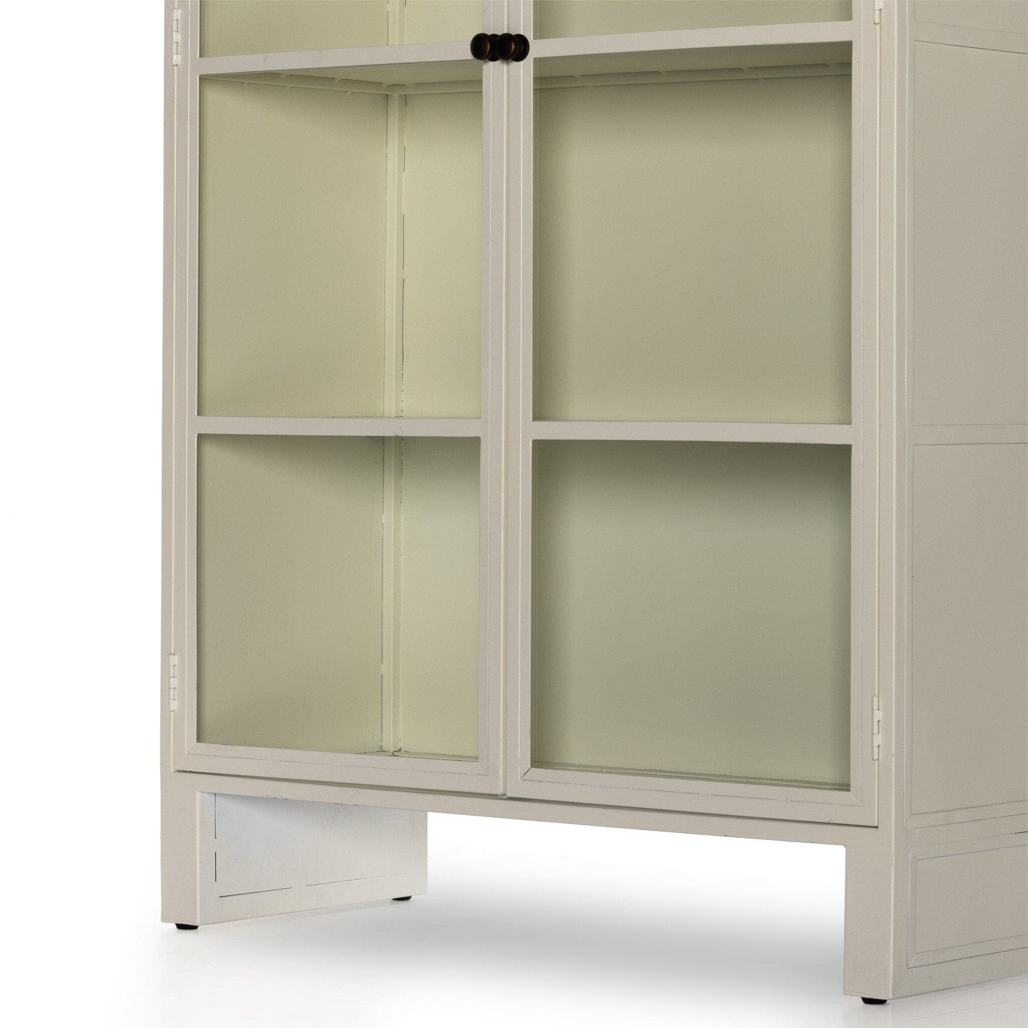 Breya Cabinet - Cream Powder Coat