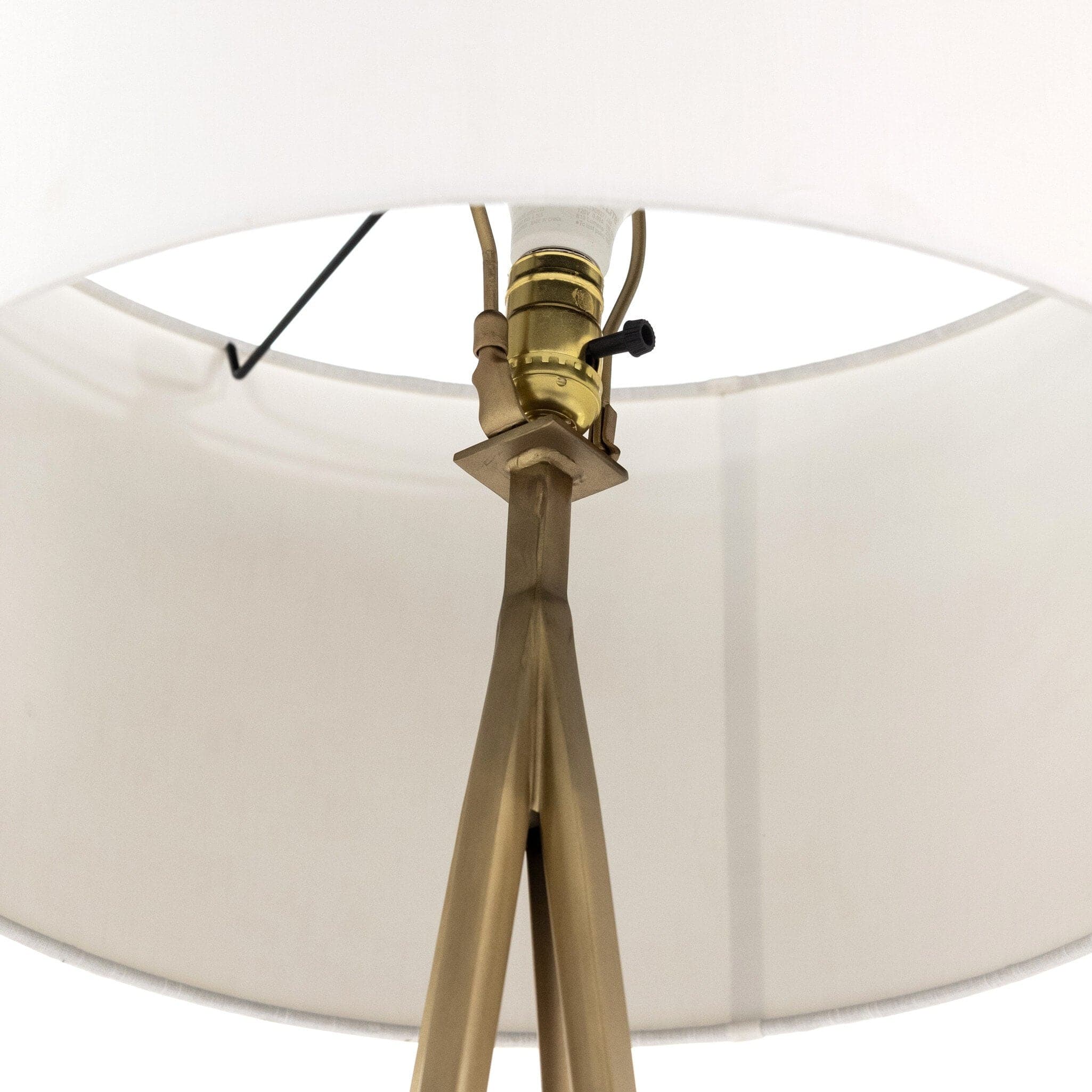 Walden Floor Lamp - Antique Brass